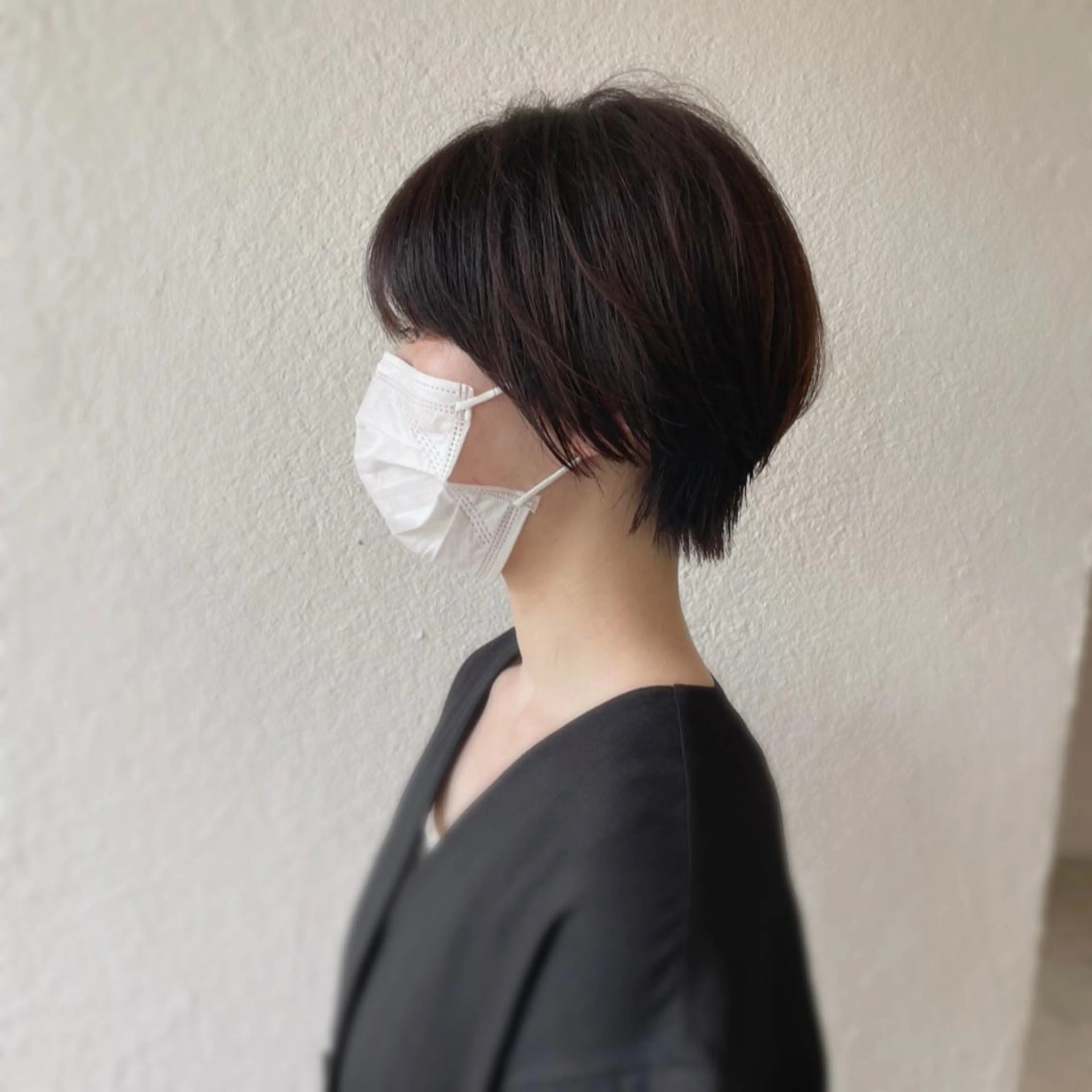 ショート ショートヘア 小顔カット カット エターナル所属・髪質改善特化 谷口祐綺のヘアスタイル