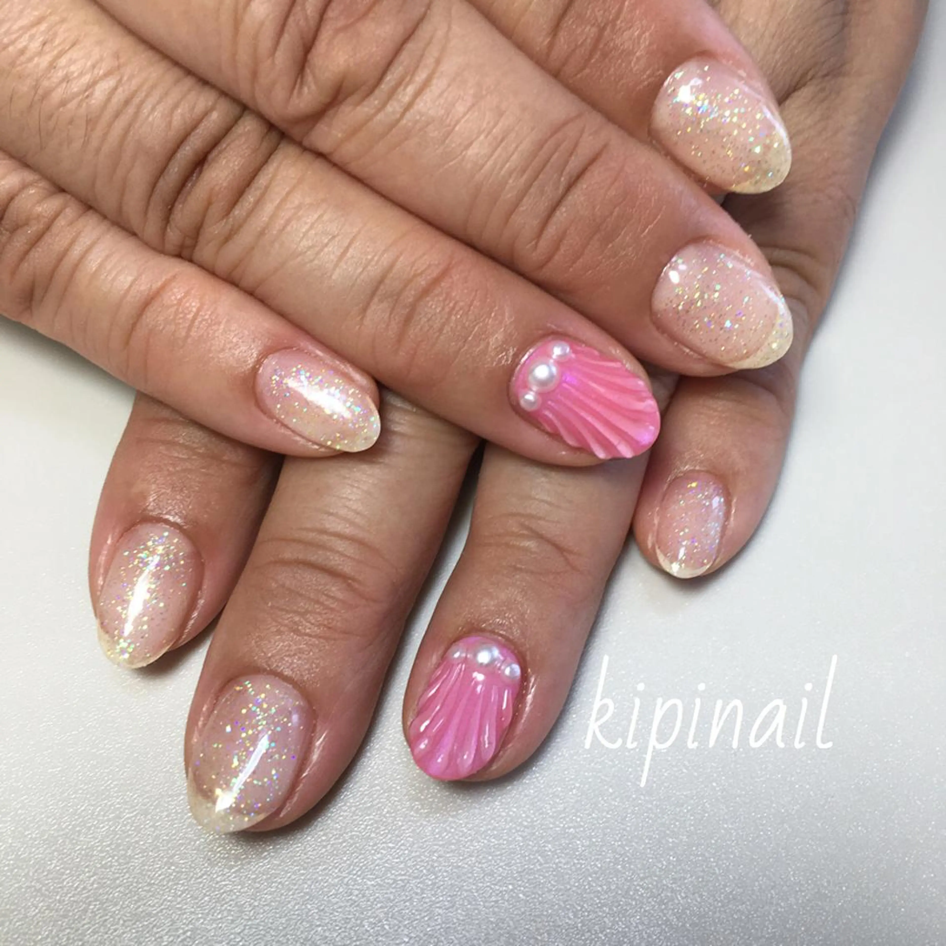 ネイル ハンドネイル kipinail 川﨑えりかのネイルデザイン