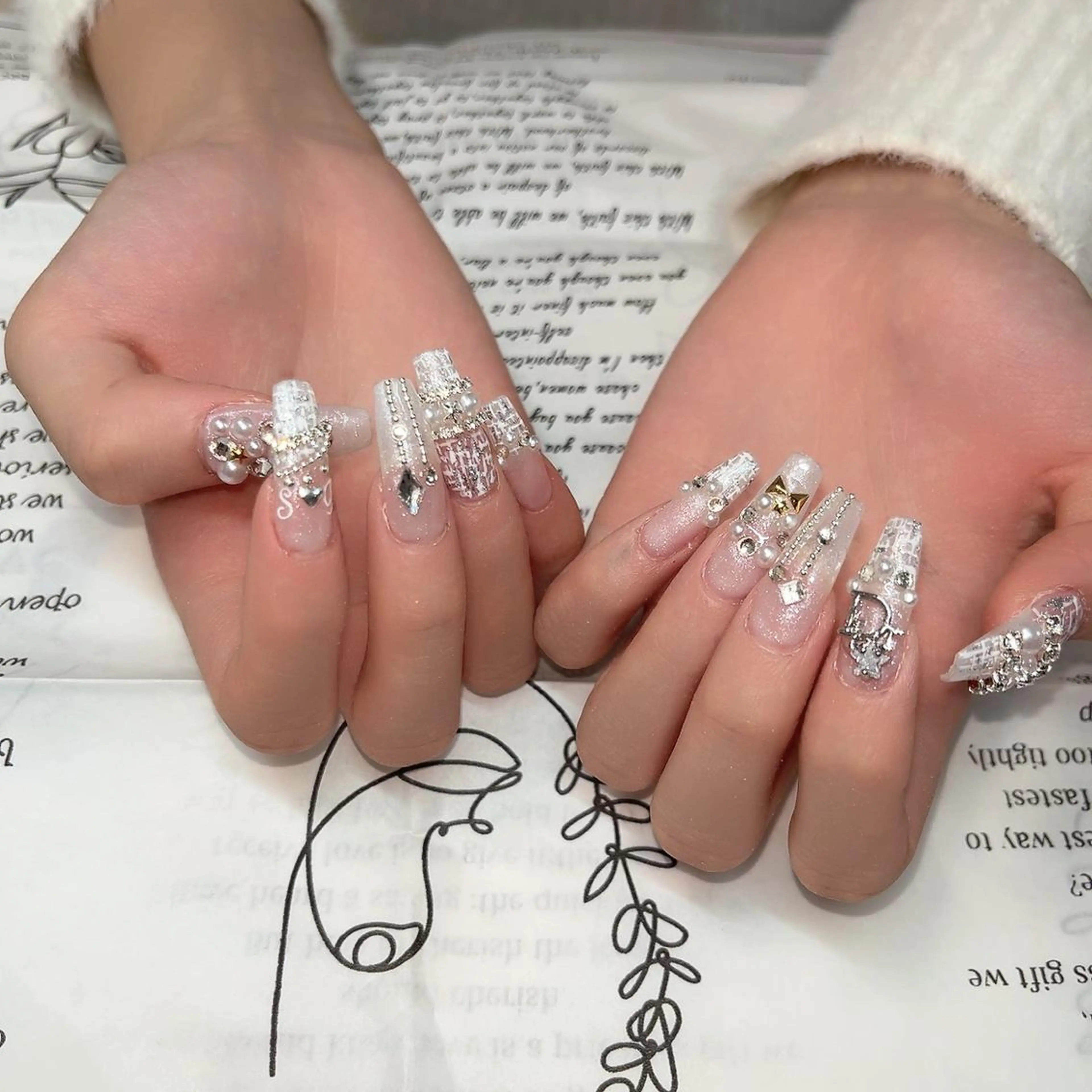 ネイル ハンドネイル ༺༒T&K nail ༒༻のネイルデザイン