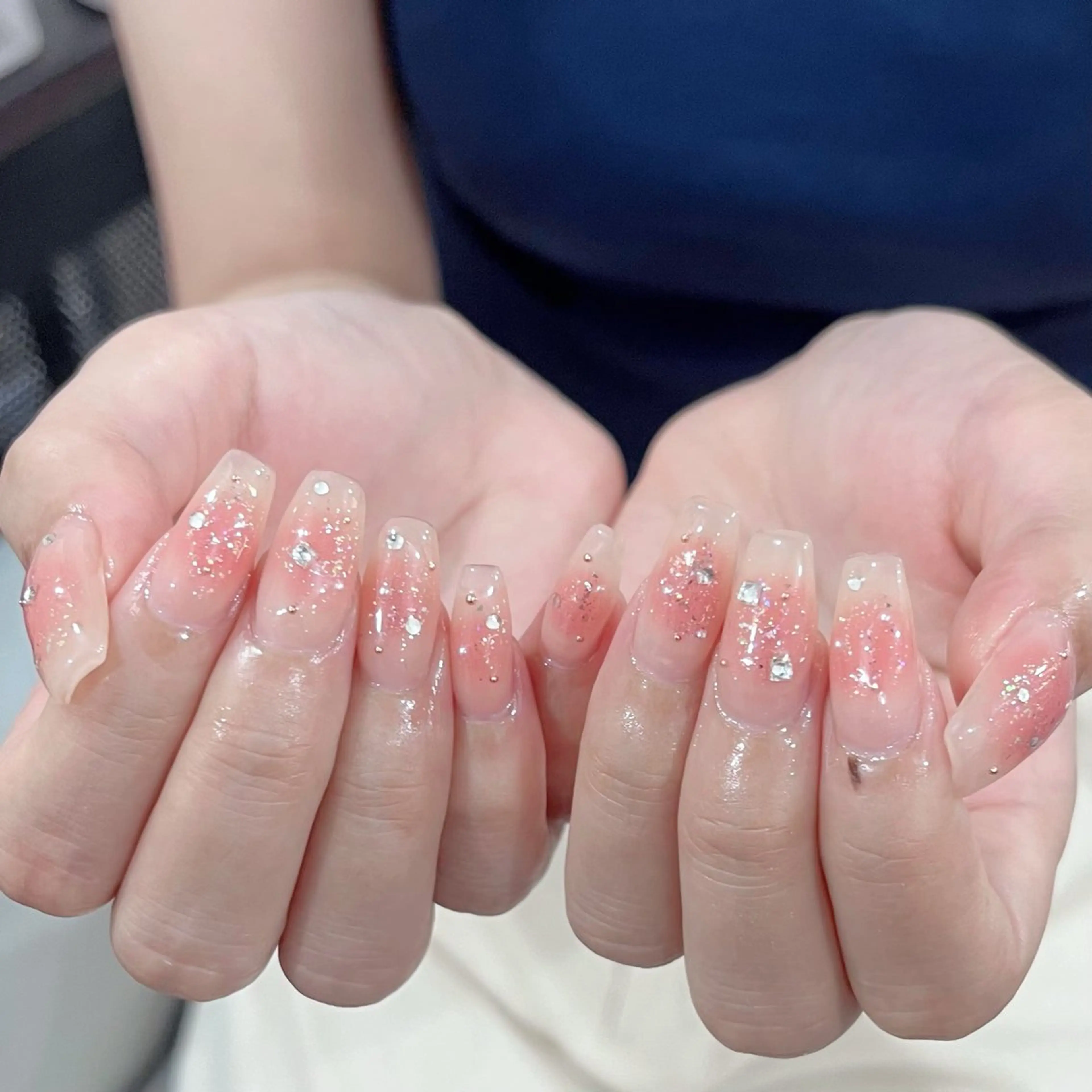 ネイル 韓国ネイル ワンホンネイル ハンドネイル ハンドケア Chang _Nailのネイルデザイン