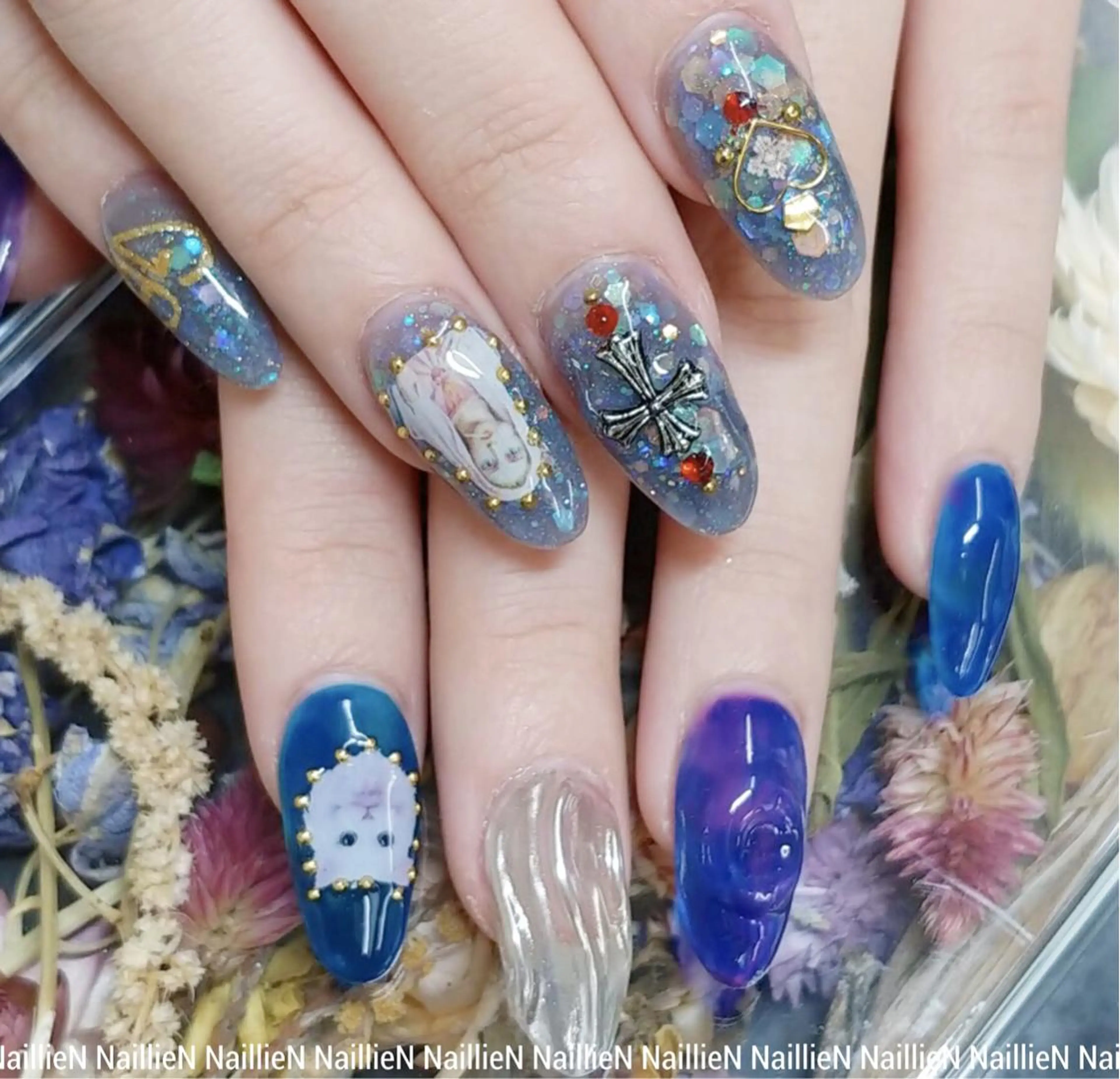 ネイル 持ち込み Nail lieNのネイルデザイン