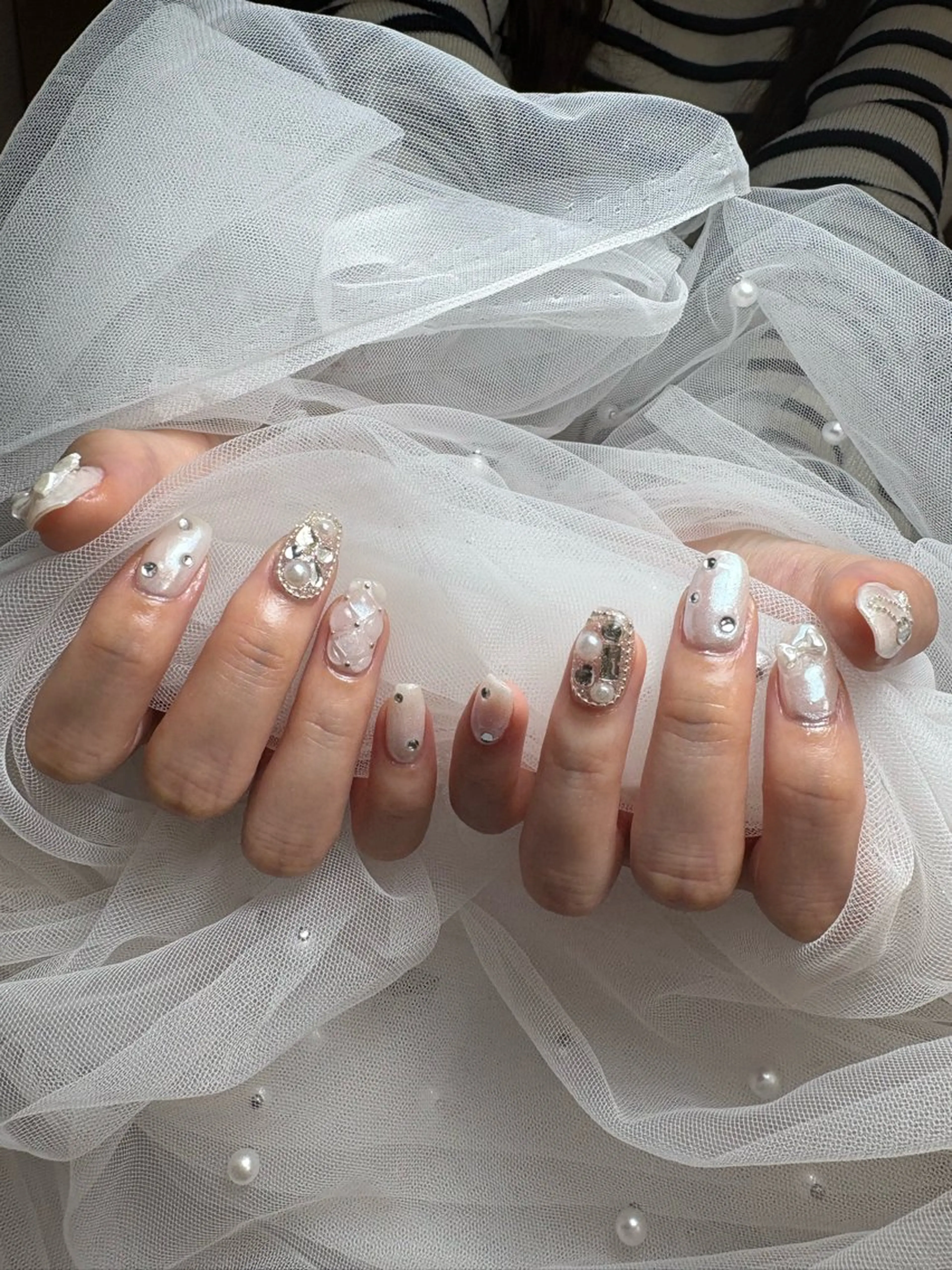 ネイル ハンドネイル IRY nail 黒須莉奈のネイルデザイン