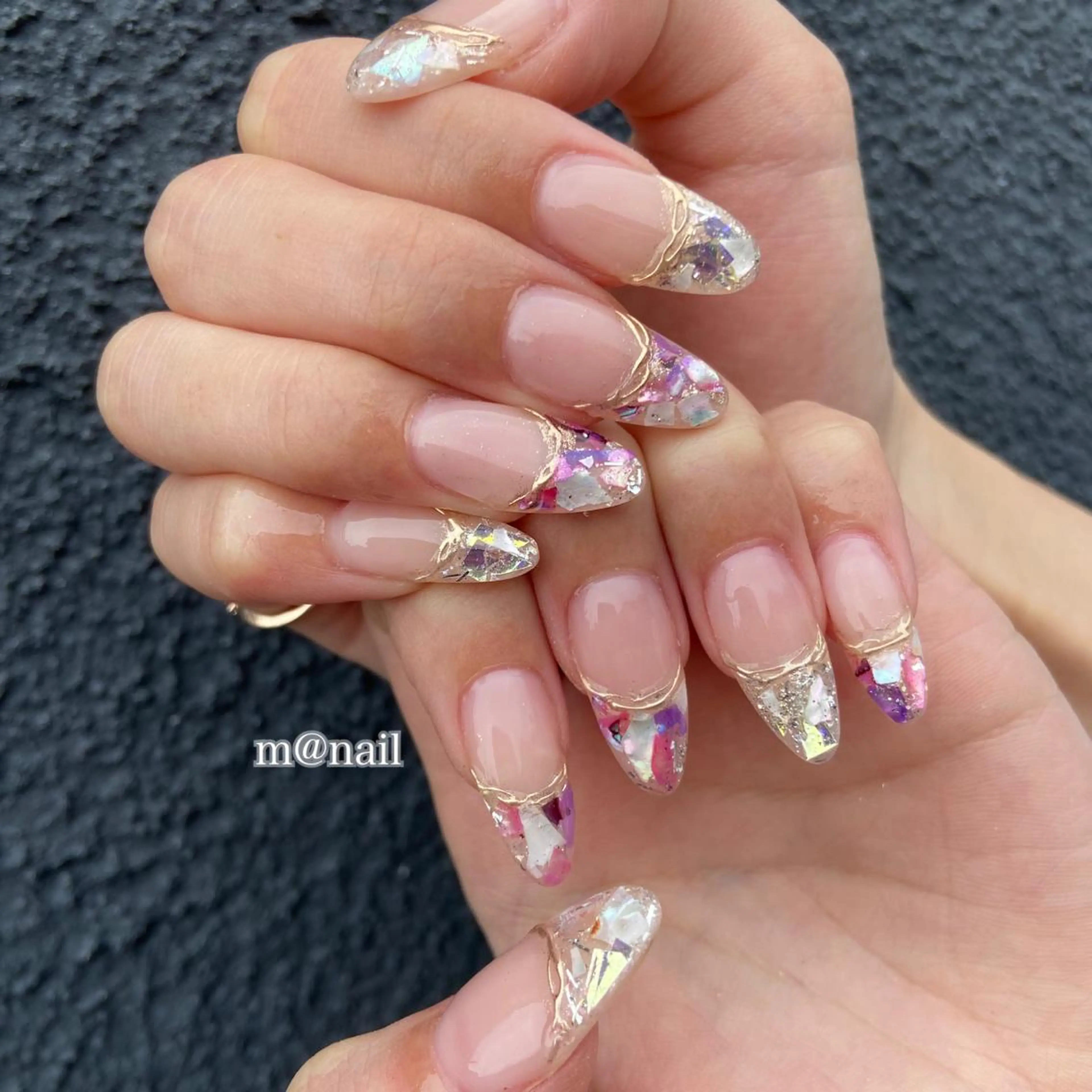 ネイル ピンク 春ネイル 夏ネイル SAKATA MANAKAのネイルデザイン