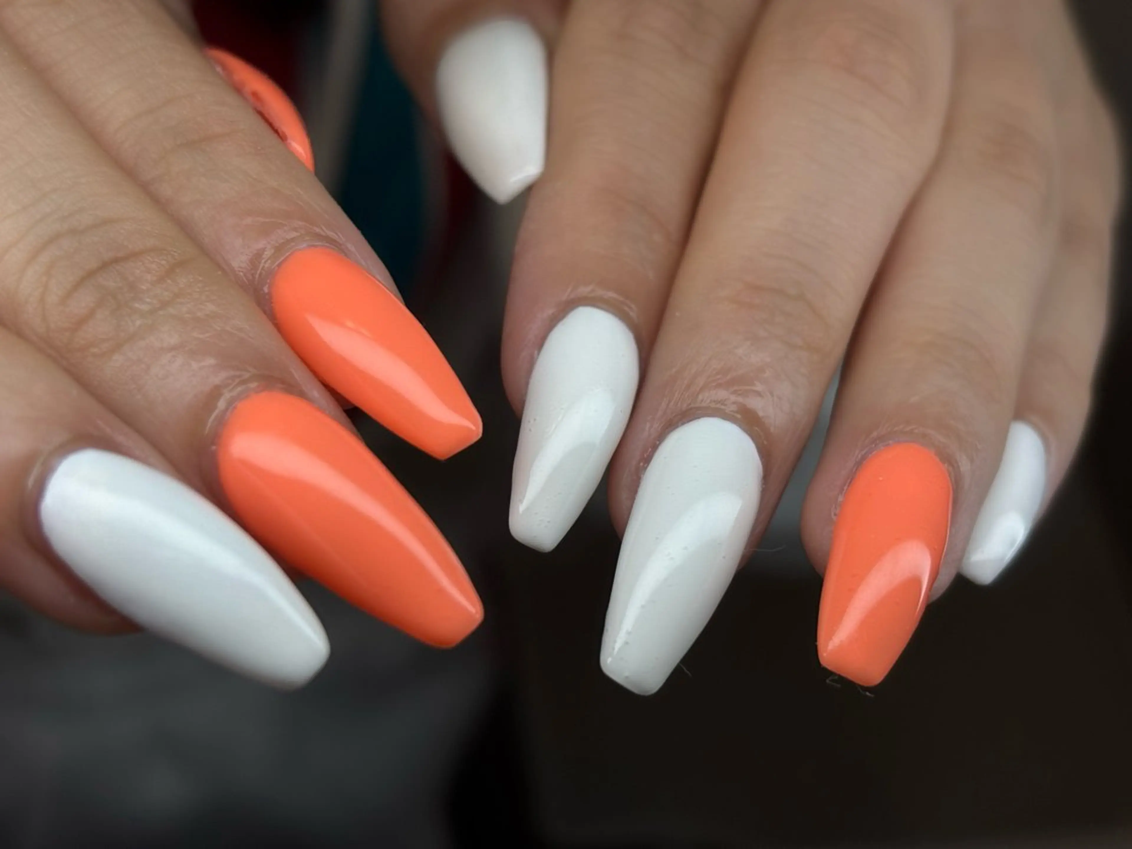 ネイル 長さ出し ネイルチップ ハンドネイル nailpark_ MITSUMEのネイルデザイン