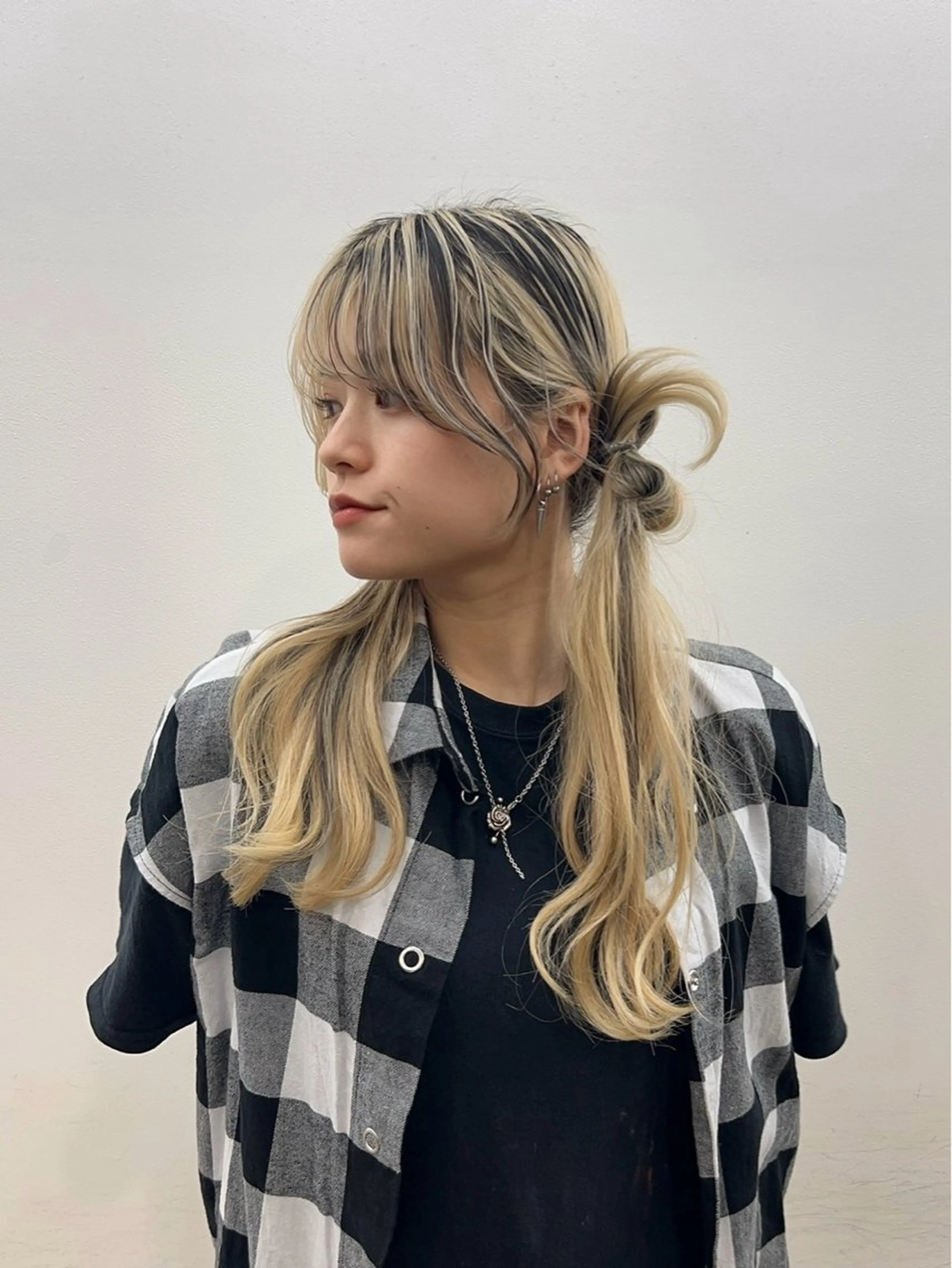 ロング ボブ エクステ 外国人風カラー 卒業式のヘアスタイル レイヤーカット カット ヘアカラー トリートメント MiRI💜地毛級 エクステ✖似合わせ技のヘアスタイル