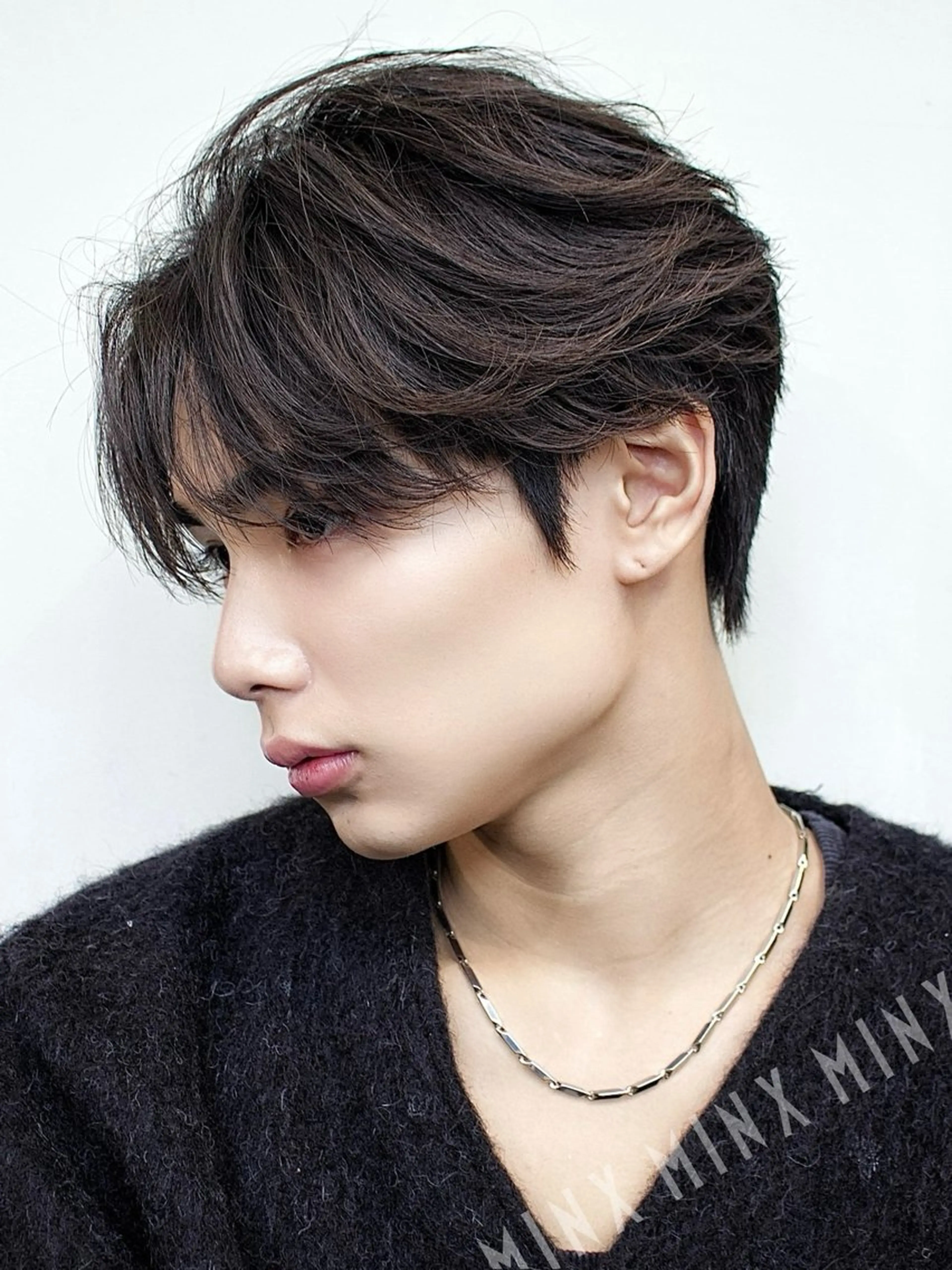 カット➕フェザーパーマの写真