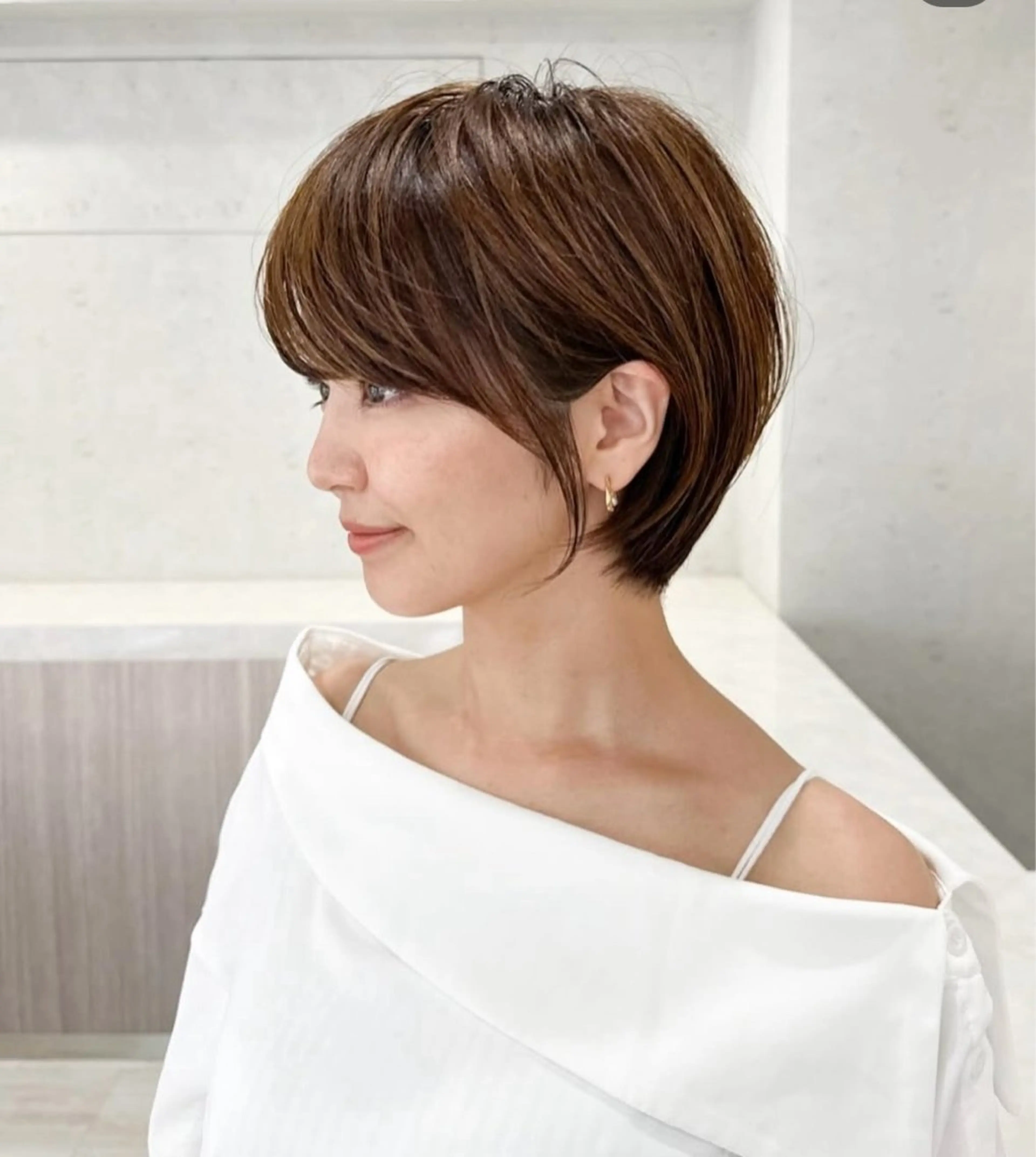 ショート nex the salon coall所属・🫧似合わせショート イシダ🫧のヘアスタイル