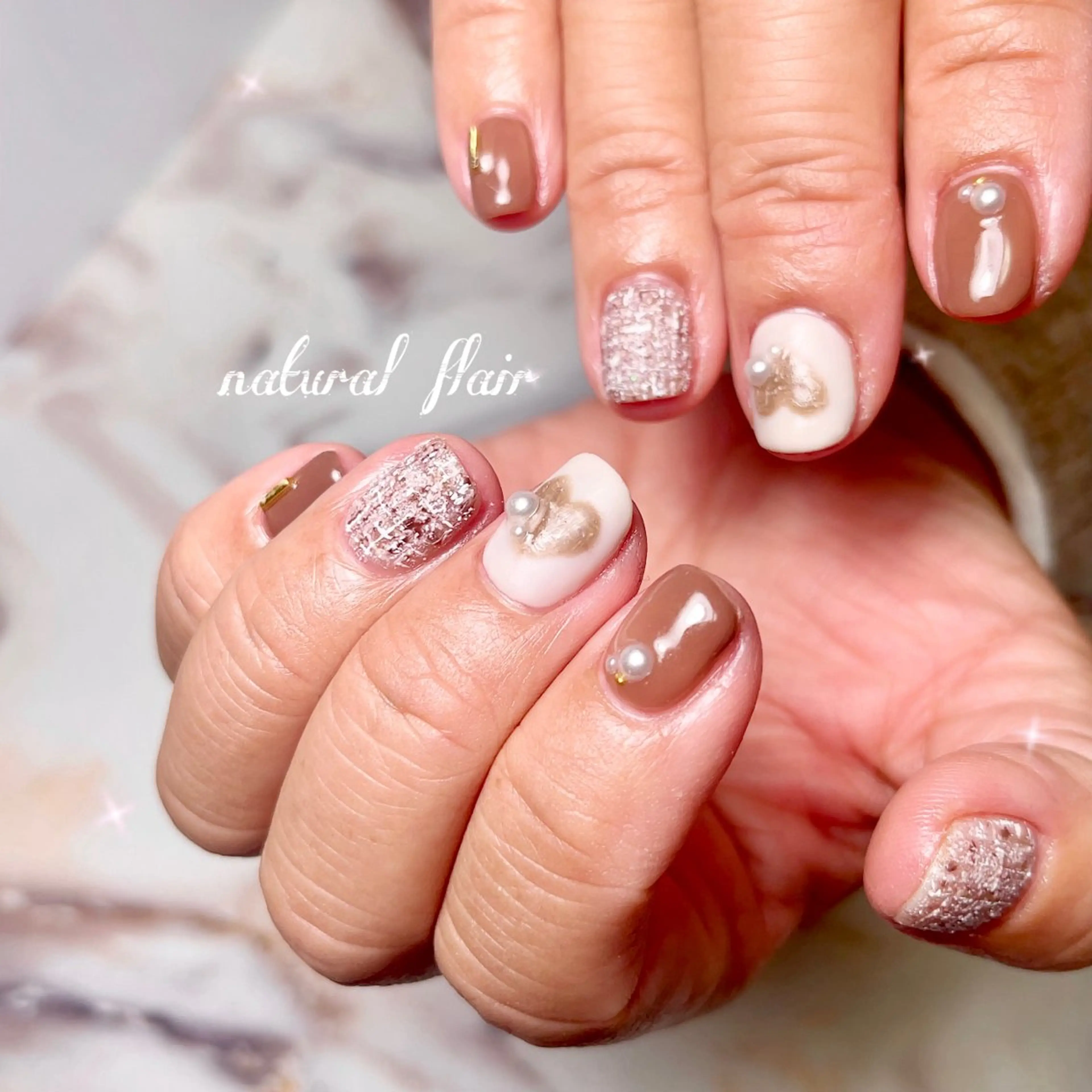 ネイル ハンドネイル natural flairのネイルデザイン