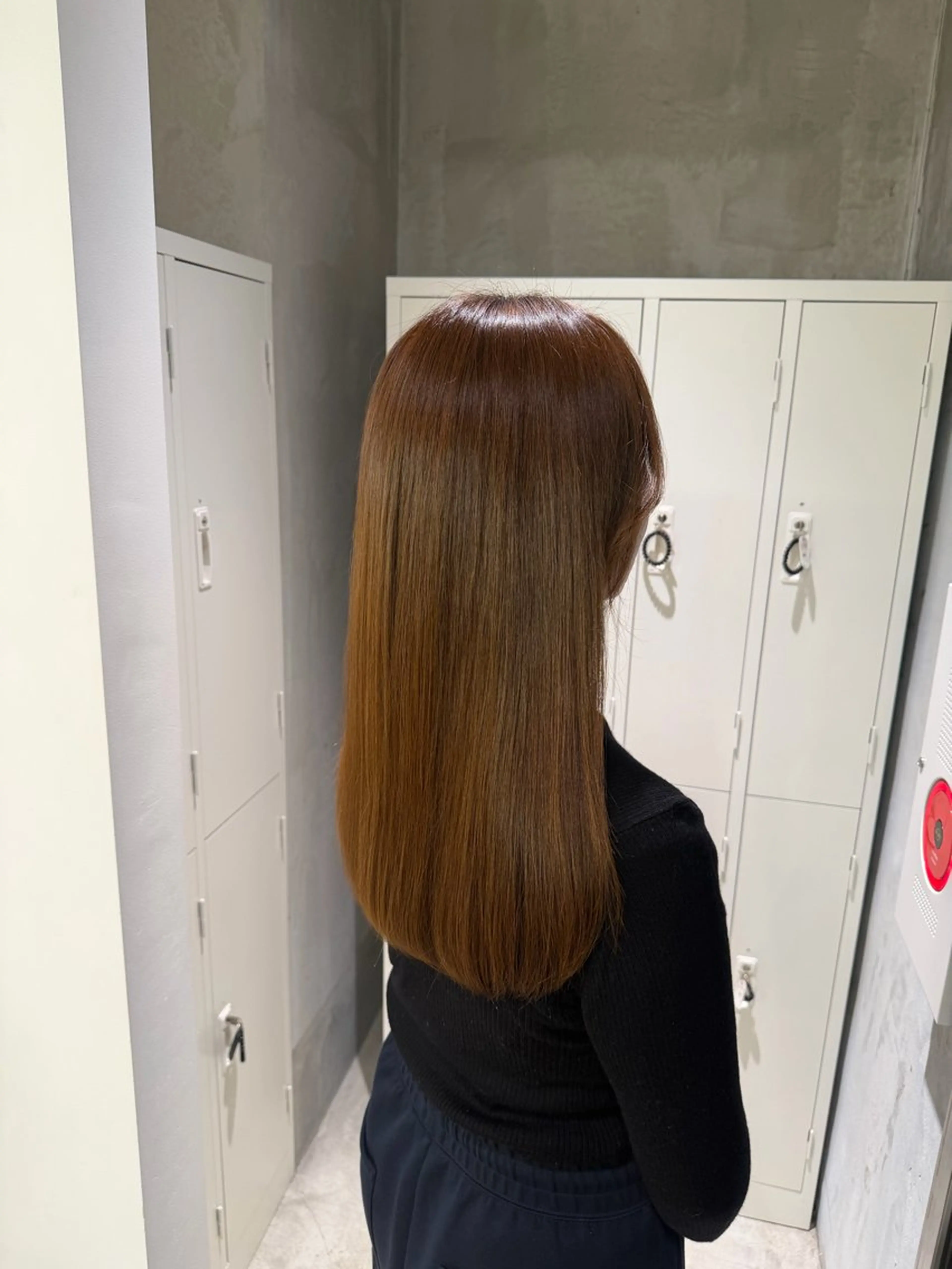 セミロング ヘアカラー FUJIIKANON /ケア‪透明感カラーのヘアスタイル