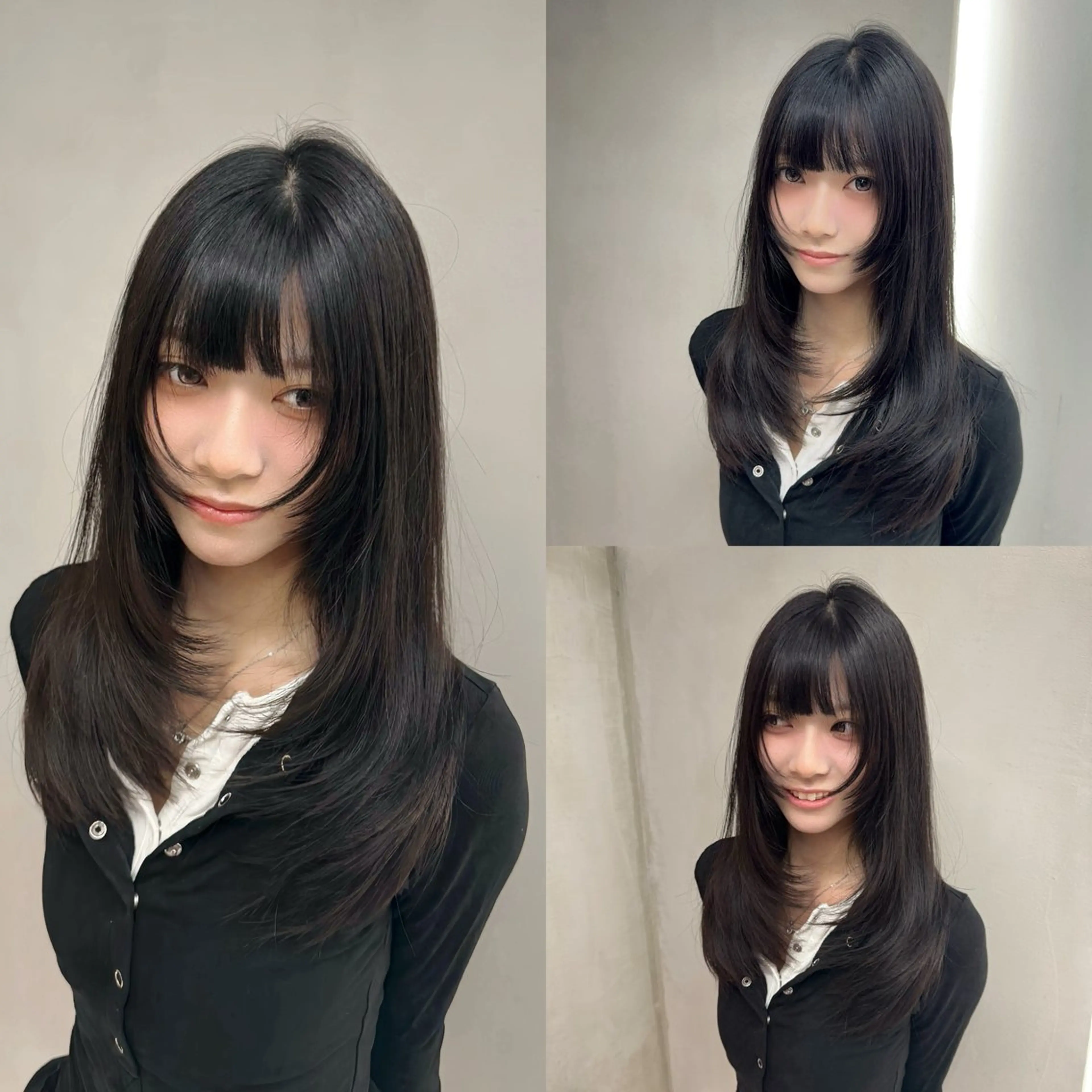 セミロング カラー カット ヘアカラー トリートメント 🐺ウルフ/レイヤー カット/高嶋湧大のヘアスタイル