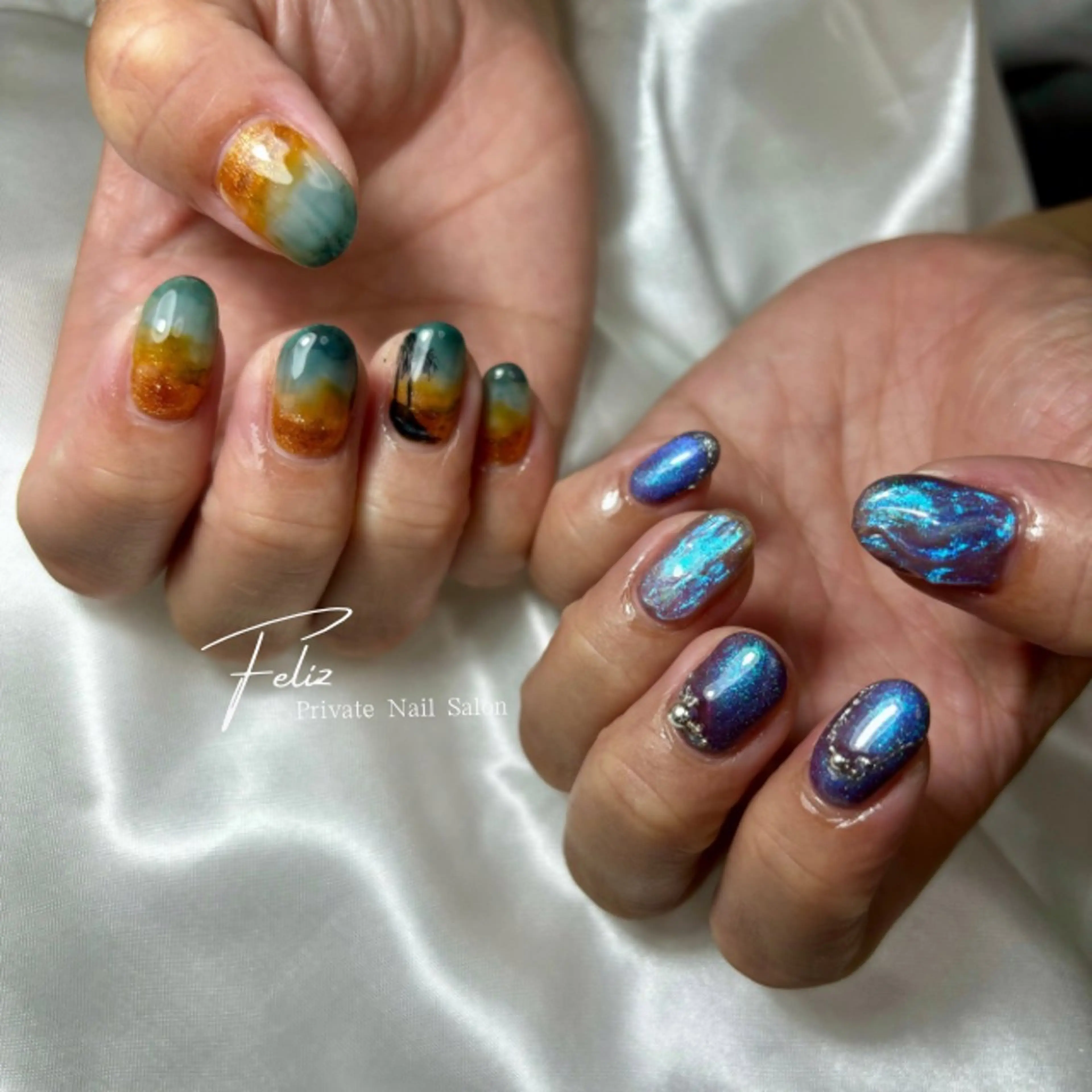 ネイル ハンドネイル ハンドケア Feliz所属・Feliz 楽しいネイルサロンのネイルデザイン