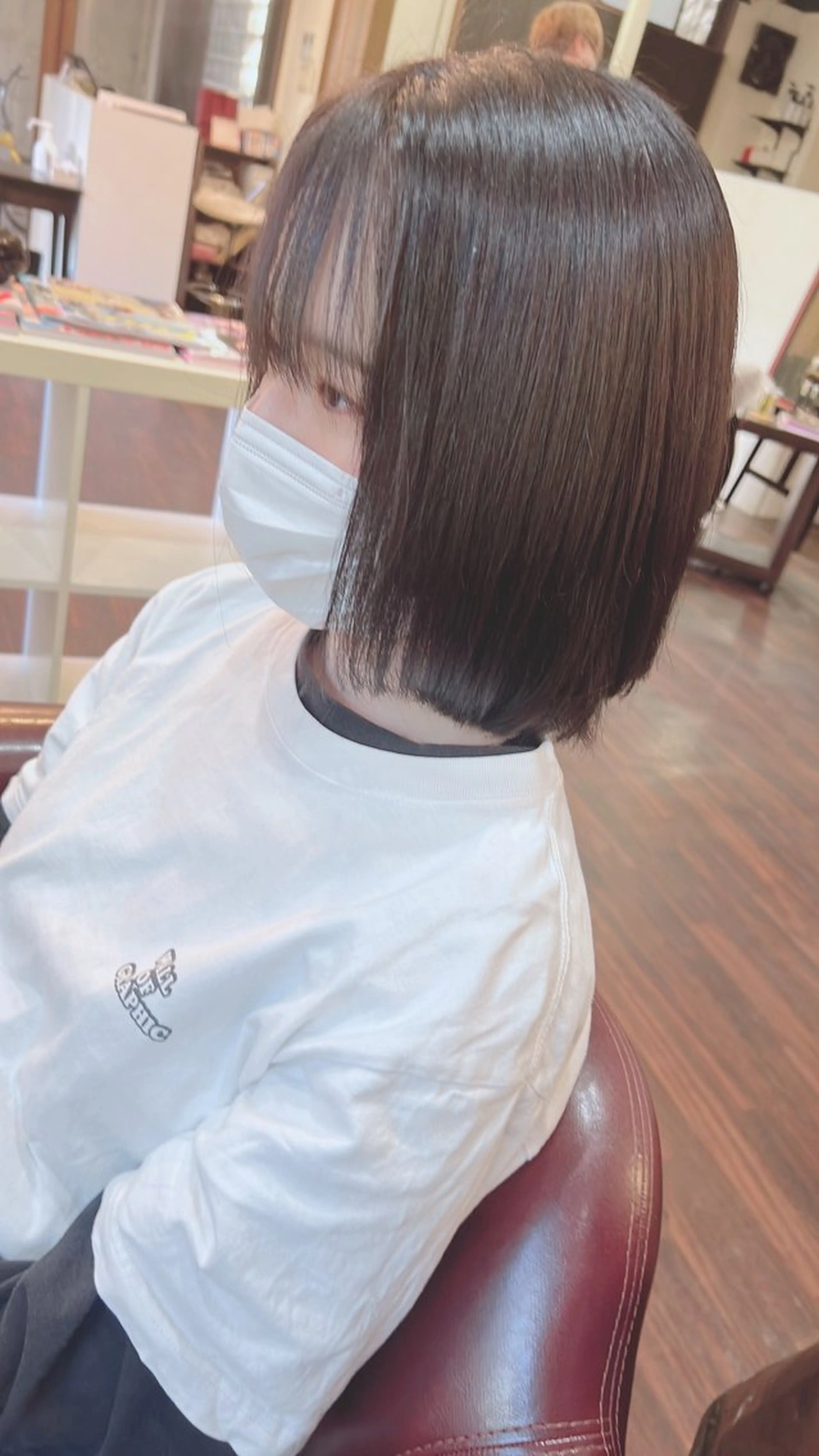 ショート ボブ 縮毛矯正 Gaudi(ガウディ)❤︎所属・めんへらびようし Daiaのヘアスタイル