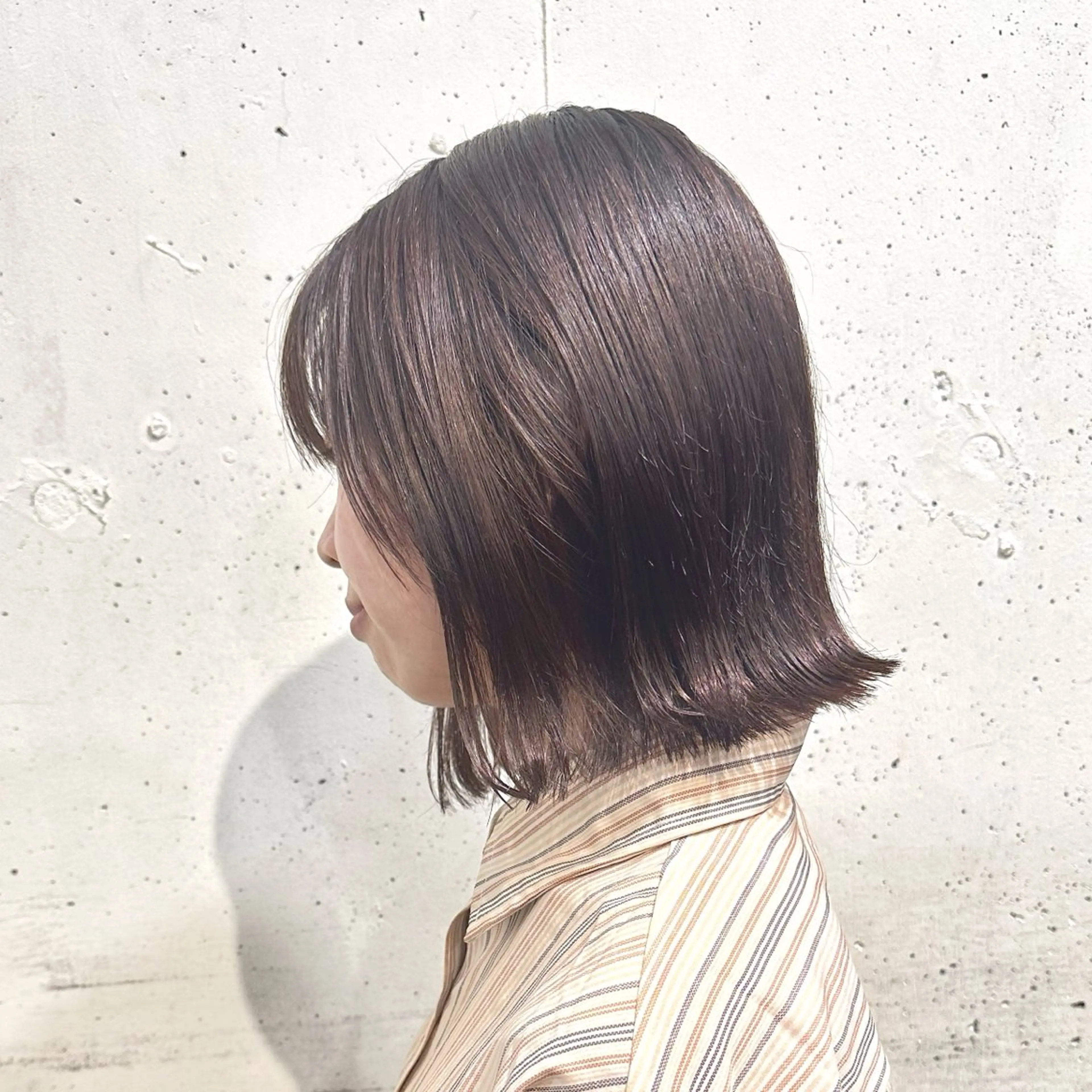 ミディアム カット トリートメント ボブ/レイヤー /服部ルミナ🦋のヘアスタイル