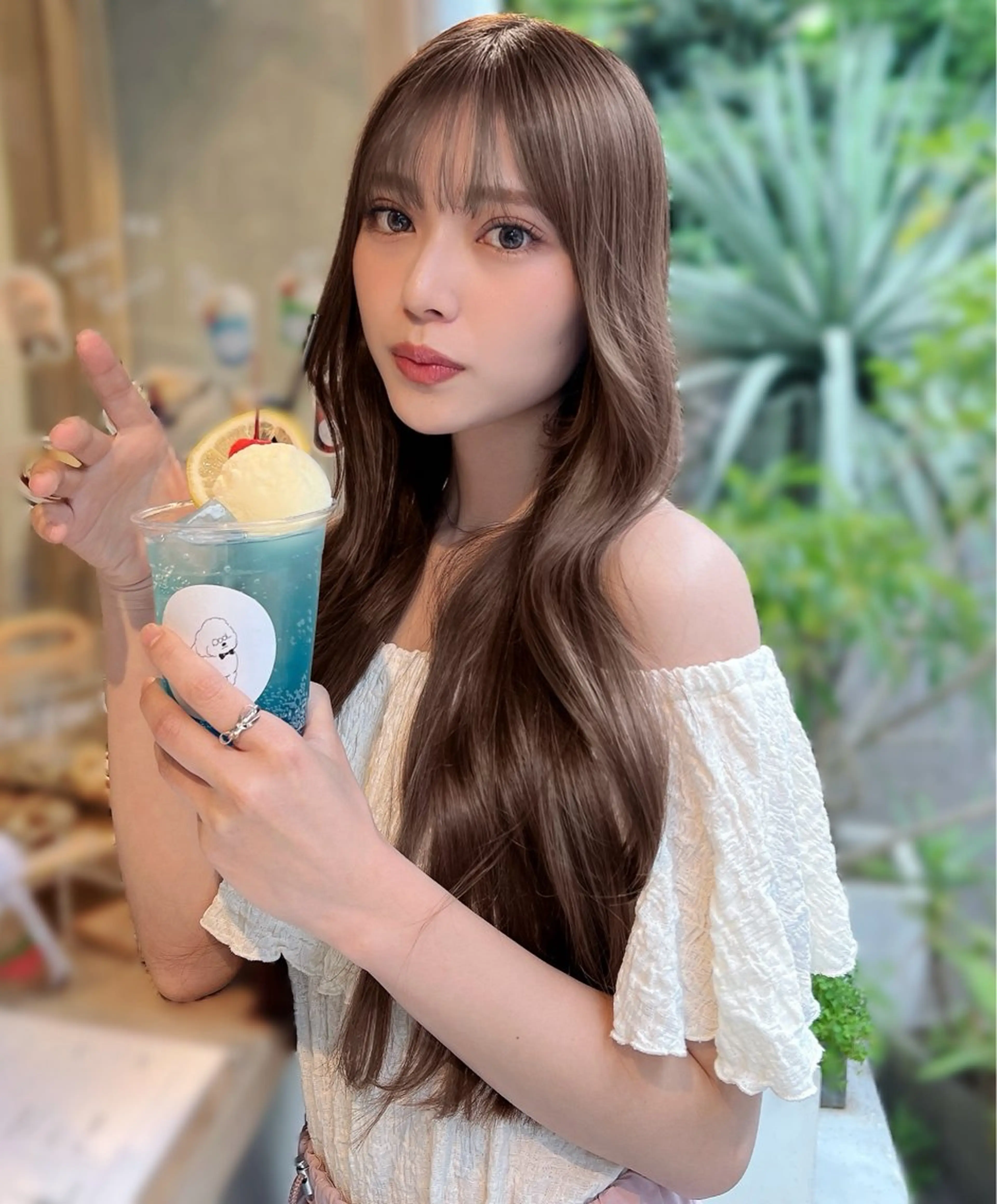 ロング カラー ベージュカラー ブリーチ ケアブリーチ 透明感カラー ハイトーンカラー ヘアカラー トリートメント 透明感カラー特化 🫧TAISEIのヘアスタイル