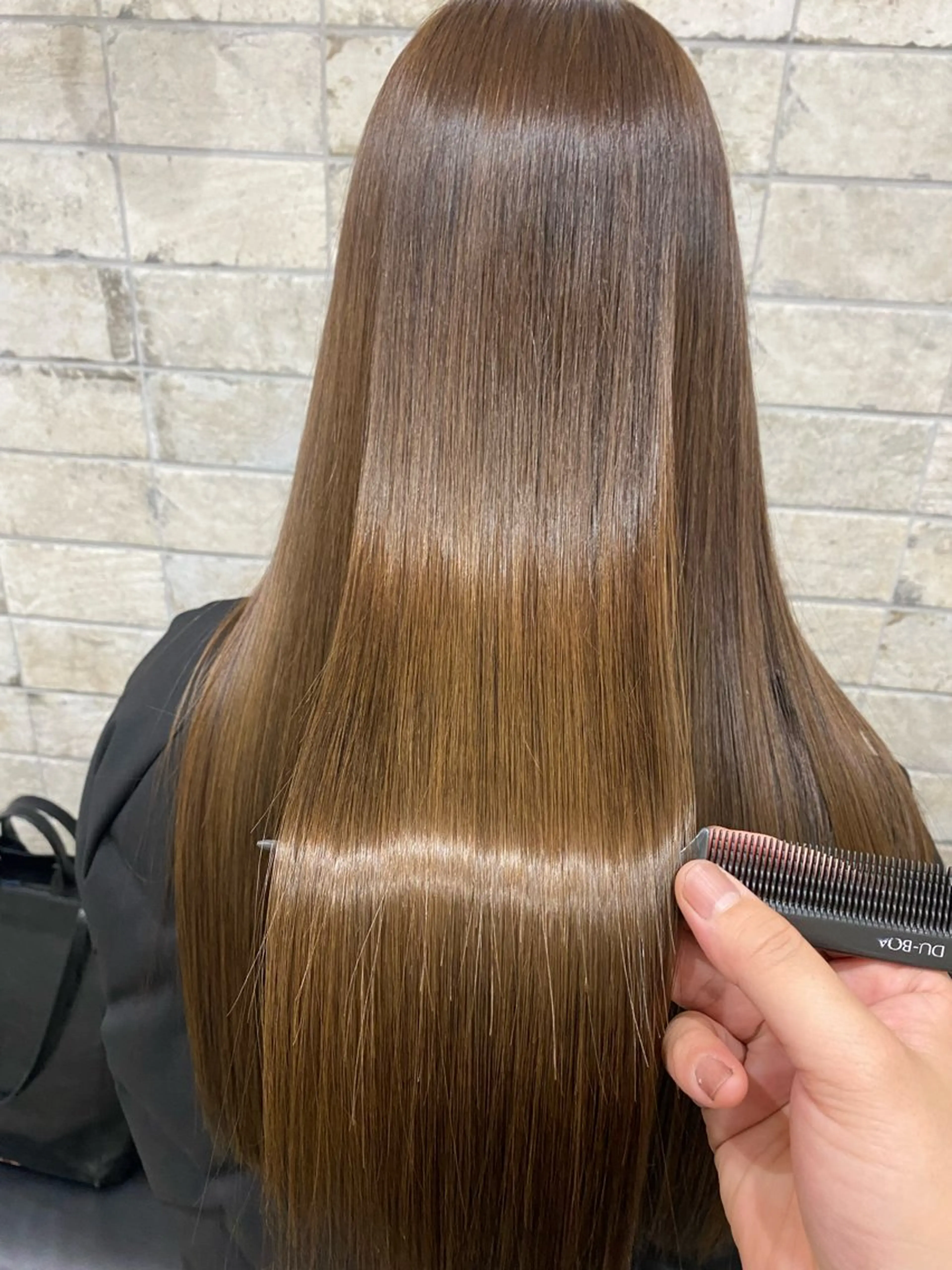 ロング カラー 髪質改善 トリートメント カット ヘアカラー トリートメント 店長 奈須 雄紀のヘアスタイル