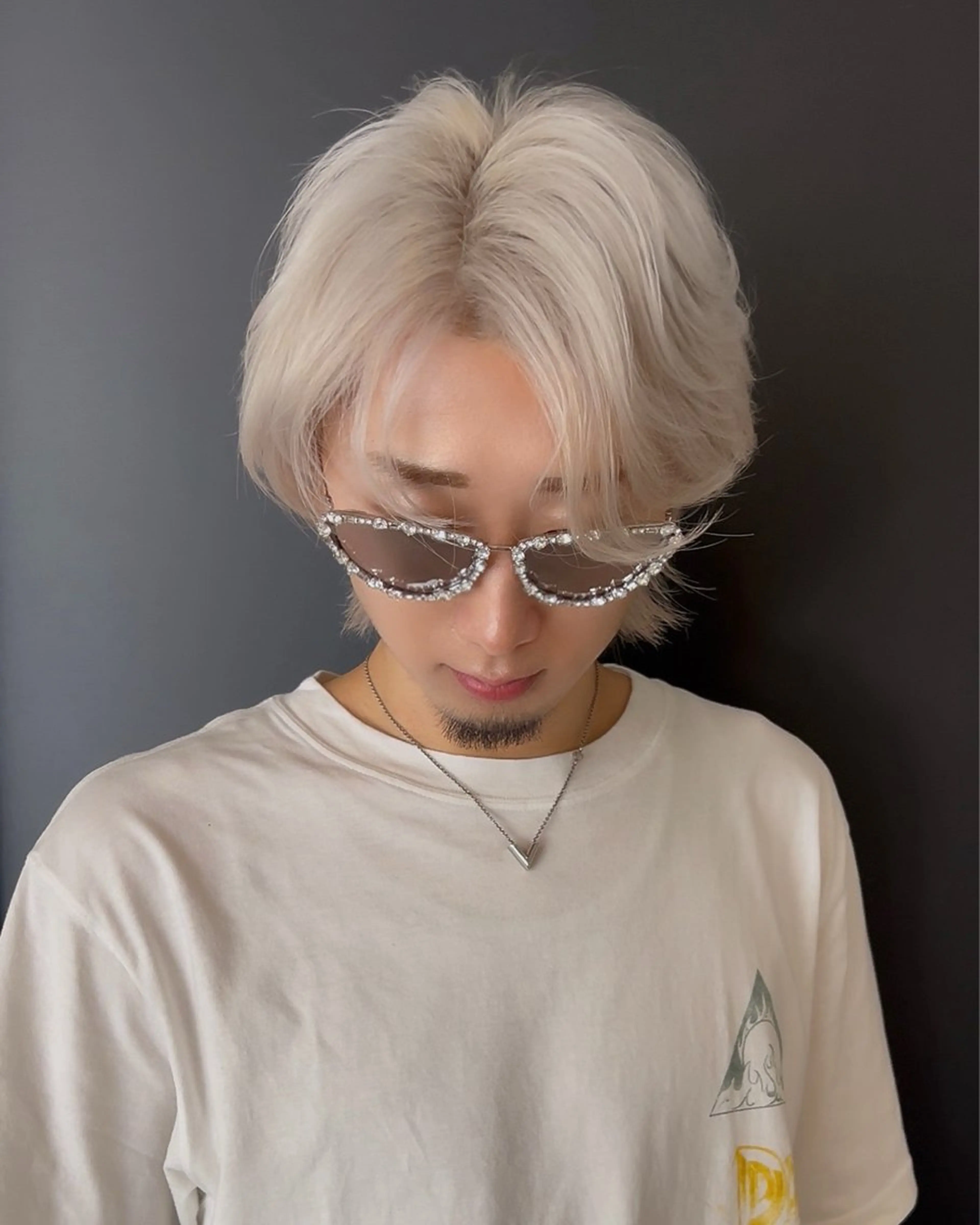 ショート ヘアカラー 🎀ブリーチカラー/ ボブ/Reina🎀のヘアスタイル