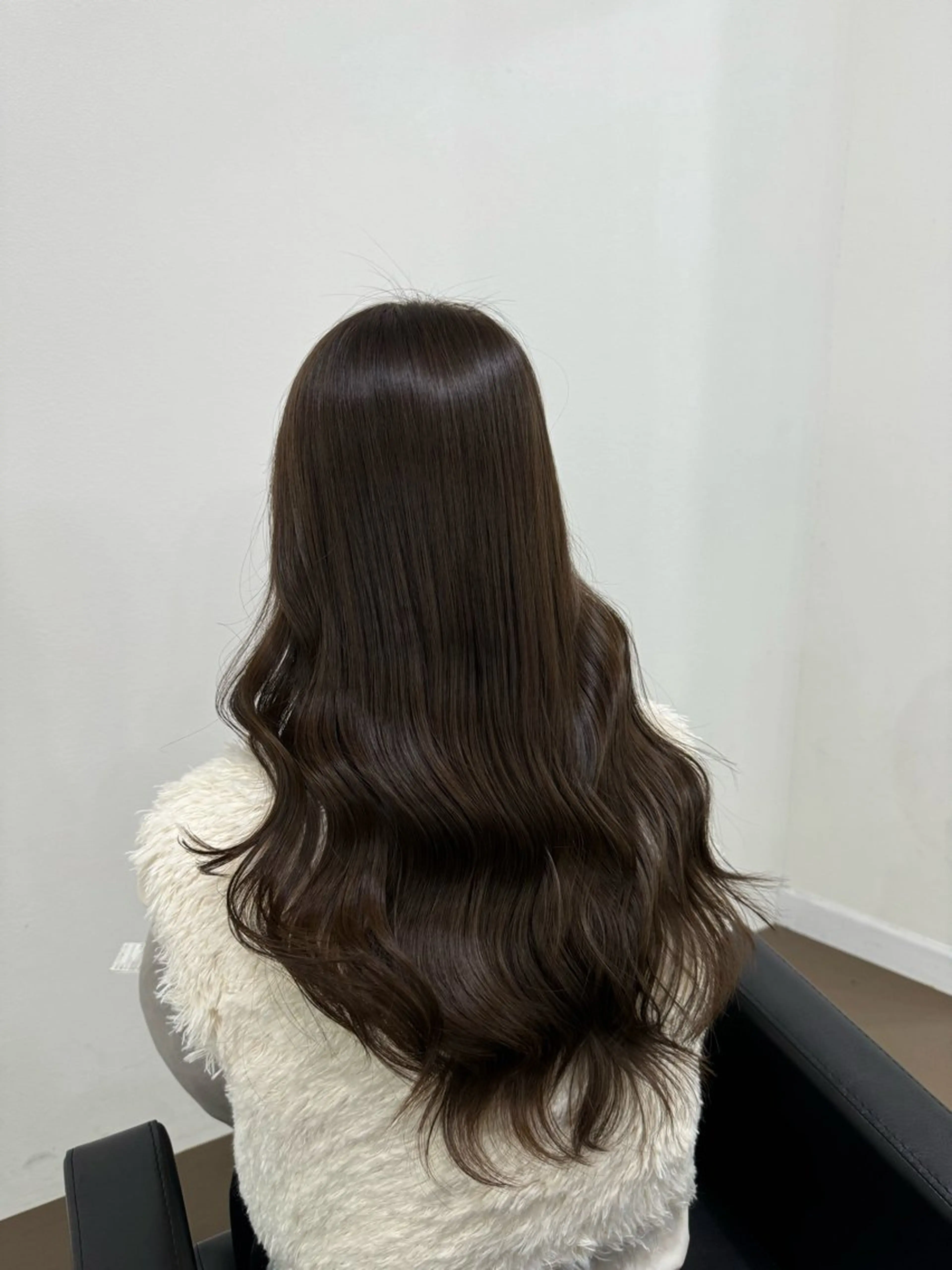セミロング ヘアカラー トリートメント ✂︎透明感カラー特化 /日和優真✂︎のヘアスタイル