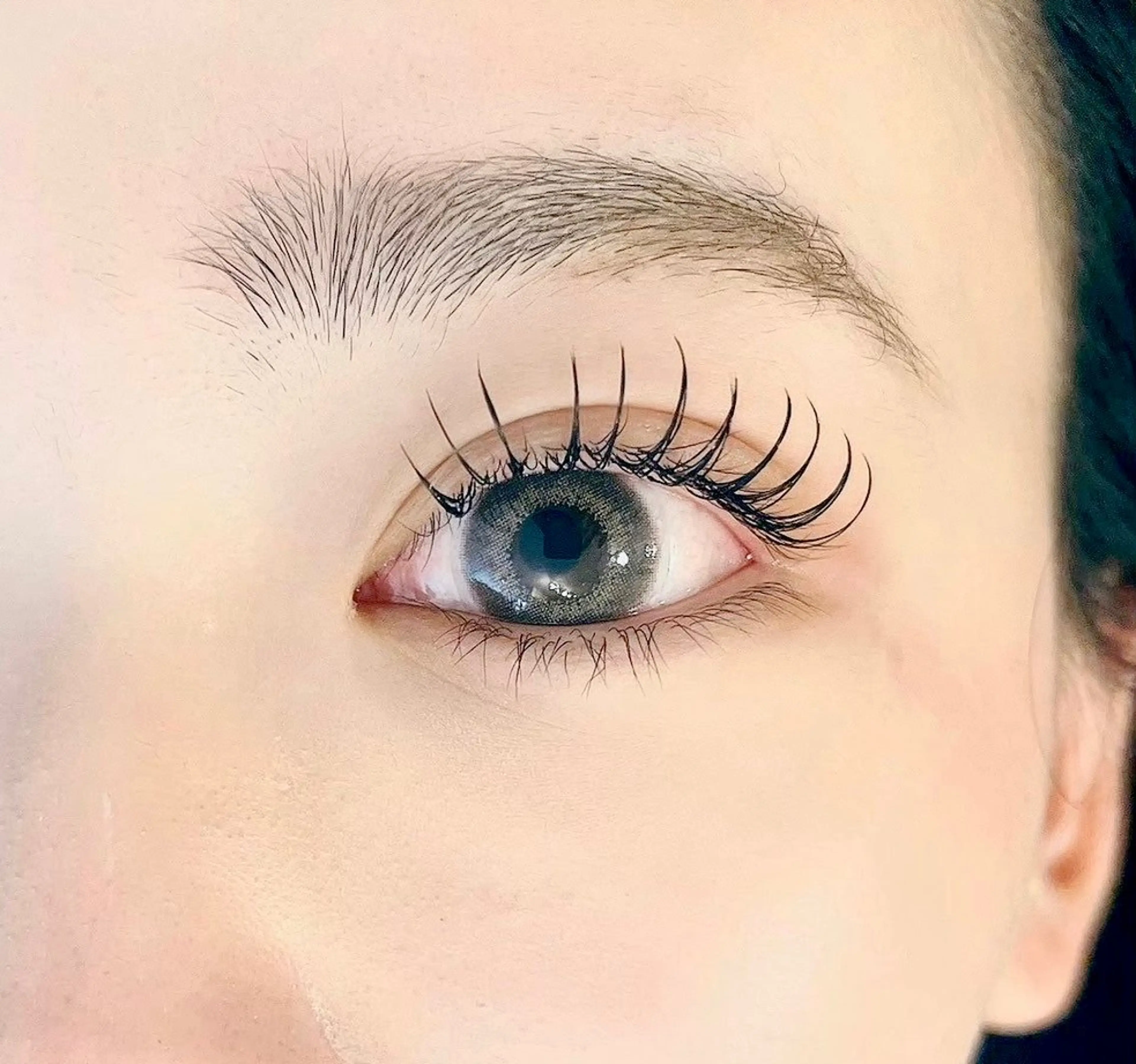 🐾フラットラッシュ120本🐾【期間限定】オフ＆コーティング付き(LED変更＋500円)の写真