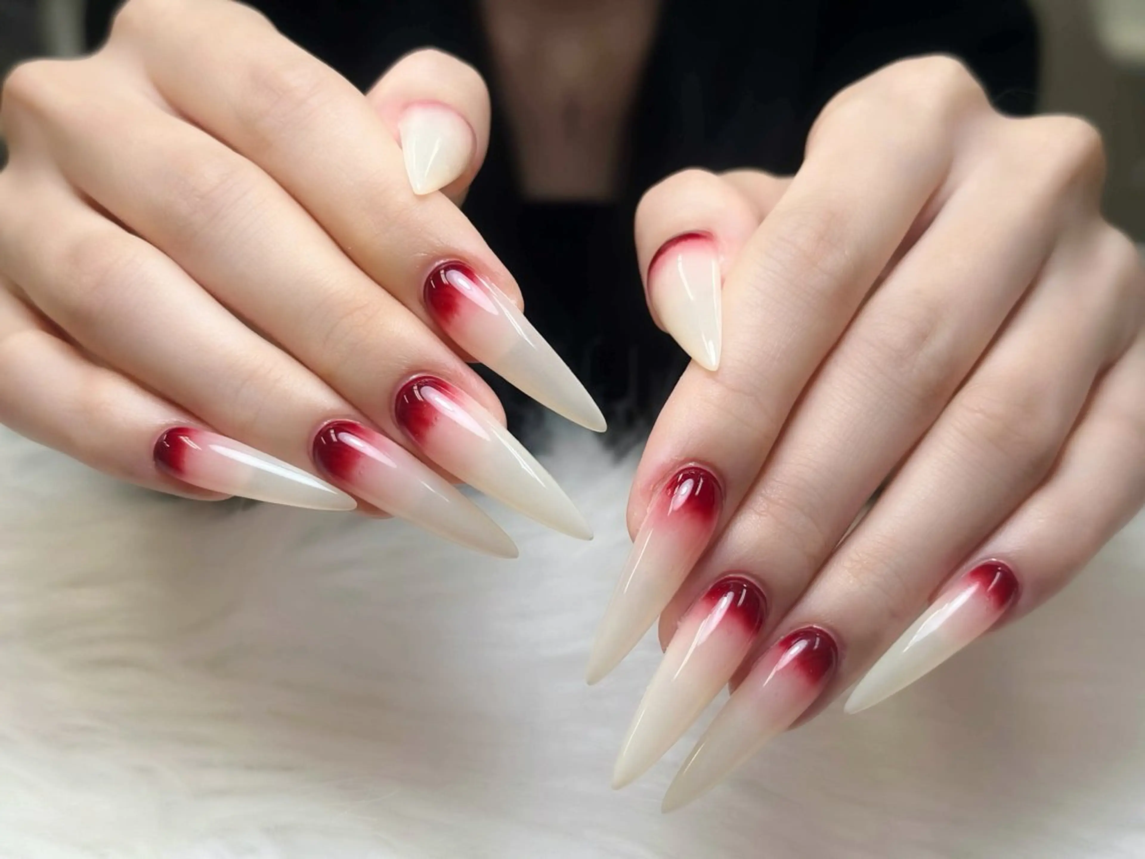 ネイル アートネイル 成人式 ジェルネイル ニュアンスネイル 夏ネイル ハンドネイル Jenn Nail Salonのネイルデザイン