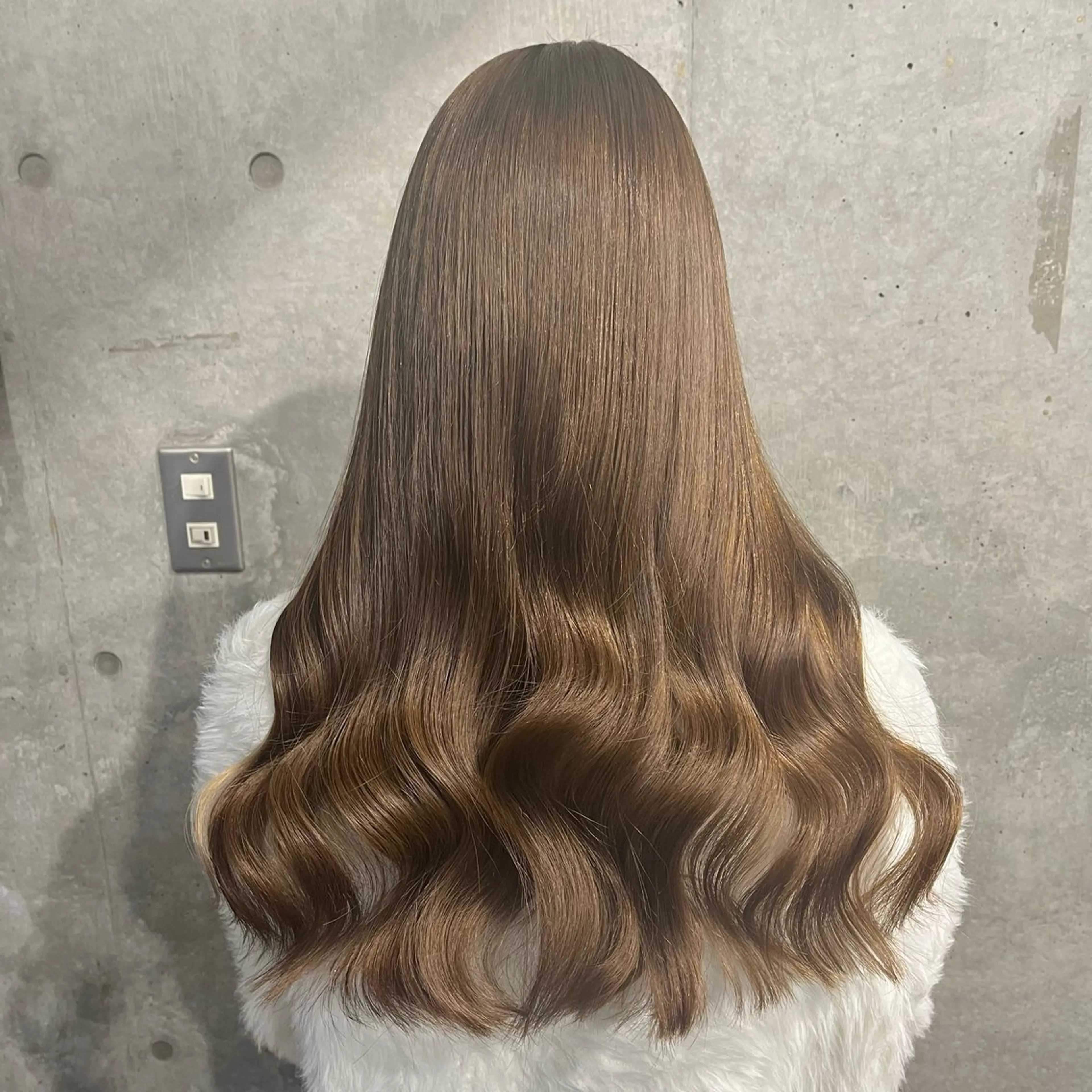 ロング カラー ベージュカラー ブリーチ ダブルカラー ブリーチなしカラー 髪質改善 ヘアカラー トリートメント 藤澤 夏実/インナーカラーのヘアスタイル