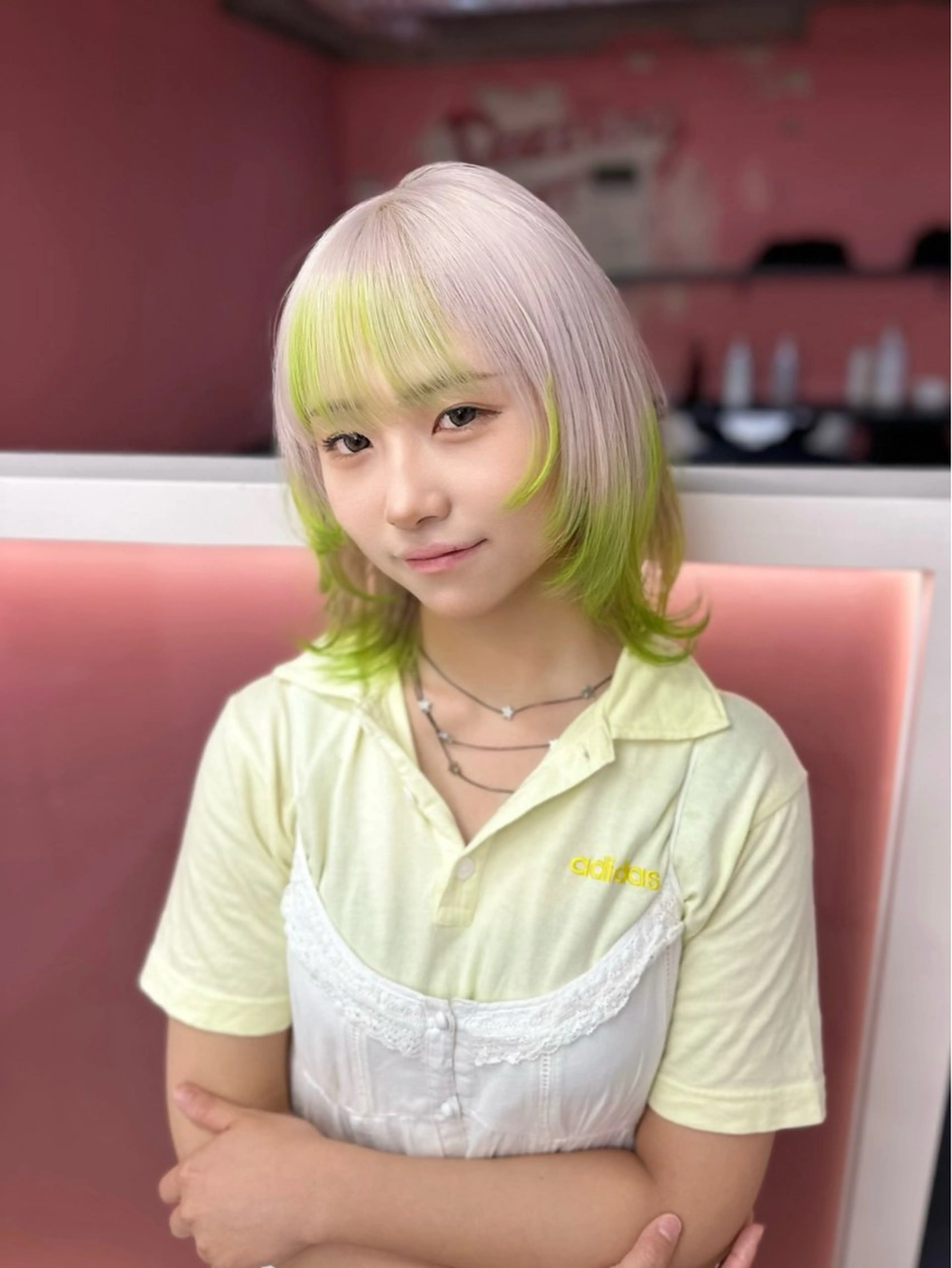 カラー ブリーチカラー 特化/MAHIROのヘアスタイル