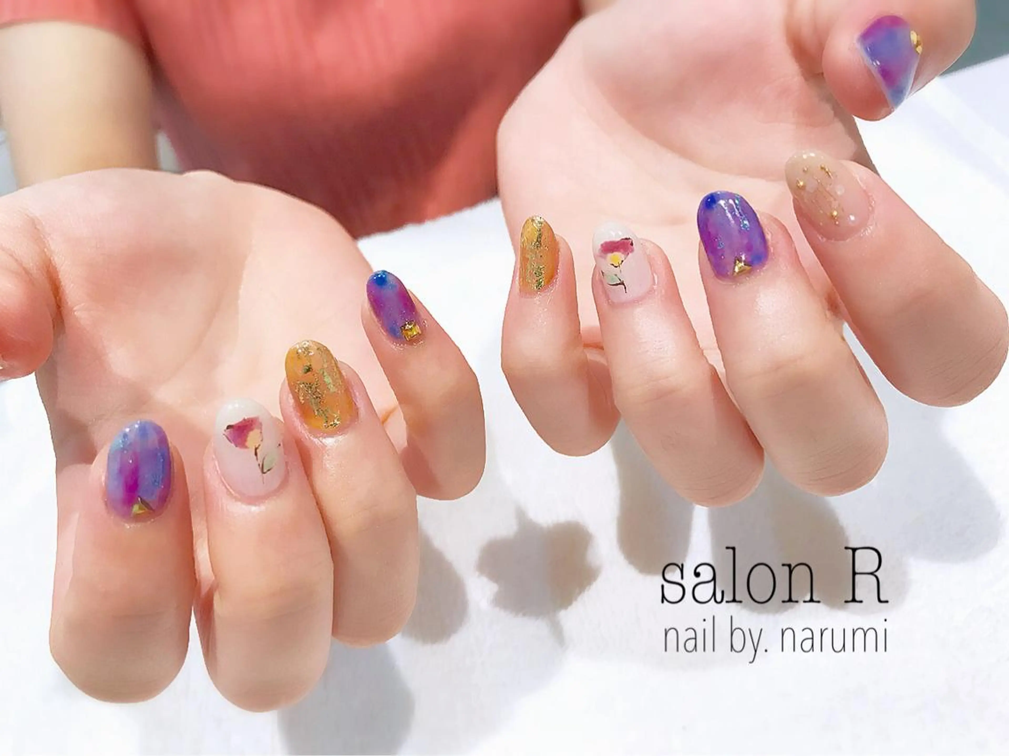 ネイル ハンドネイル Re Pearl～コーディネートサロン～ 市駅前店所属・NARUMI HYODOのネイルデザイン