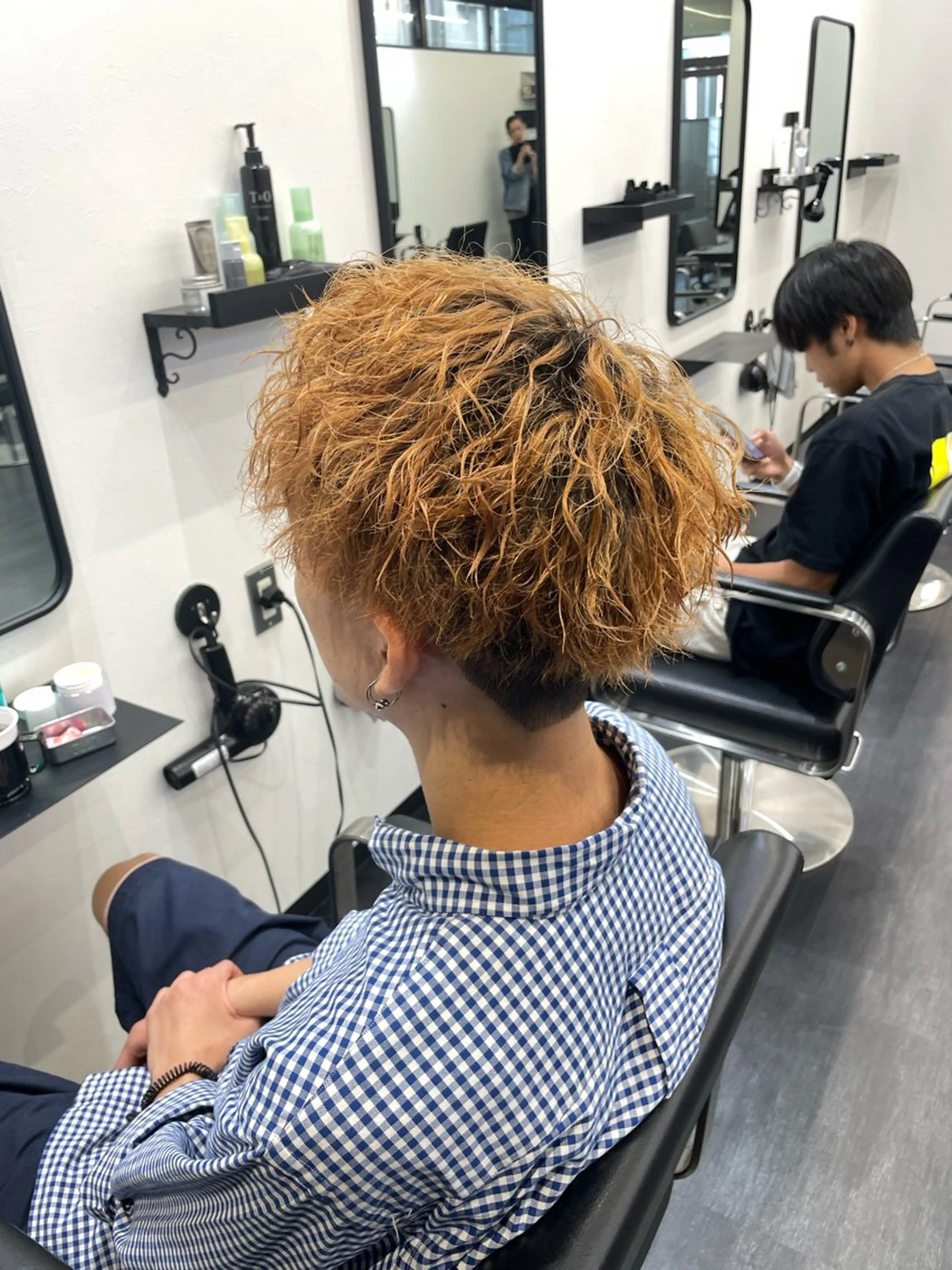 カラー パーマ メンズ カット ヘアカラー パーマ ✨ツイスパ特化✨鈴木 遼太のヘアスタイル