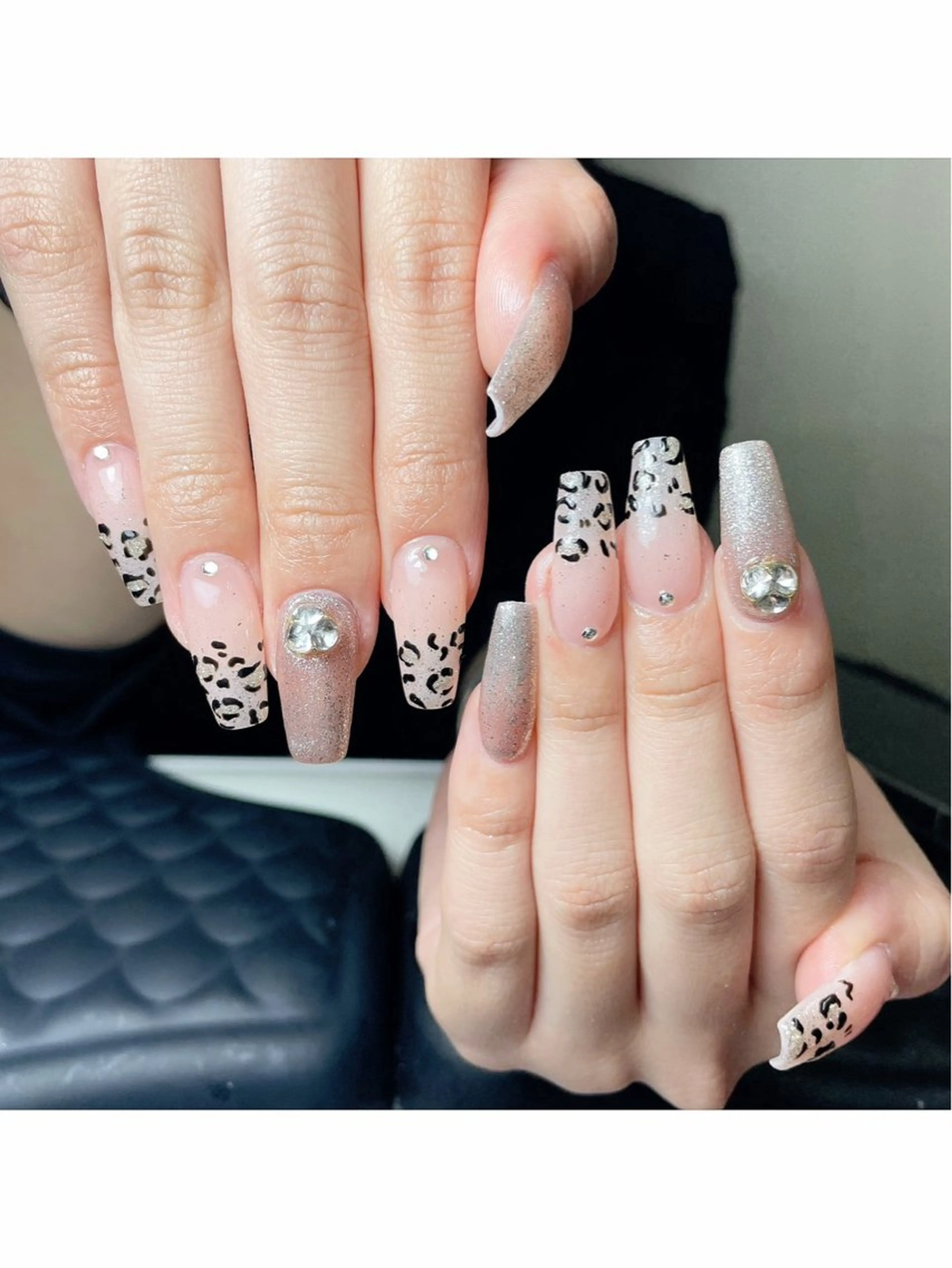 ネイル ブラウン チークネイル 桜ネイル 長さ出し フットネイル ハンドネイル XIINH NAIL SALONのネイルデザイン