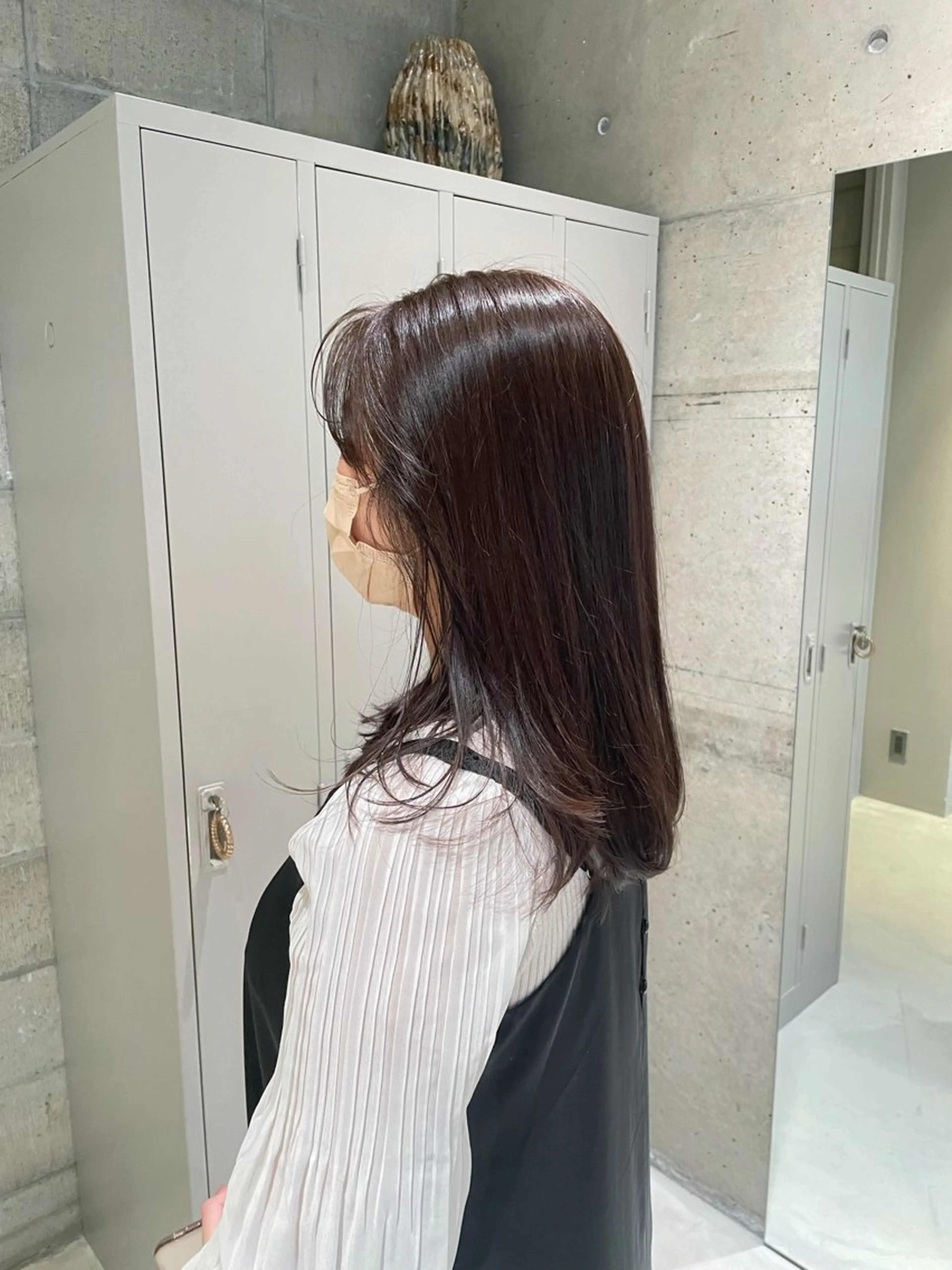 ロング カラー IDEN AND TITY所属・ショートモデル募集 yukakoのヘアスタイル