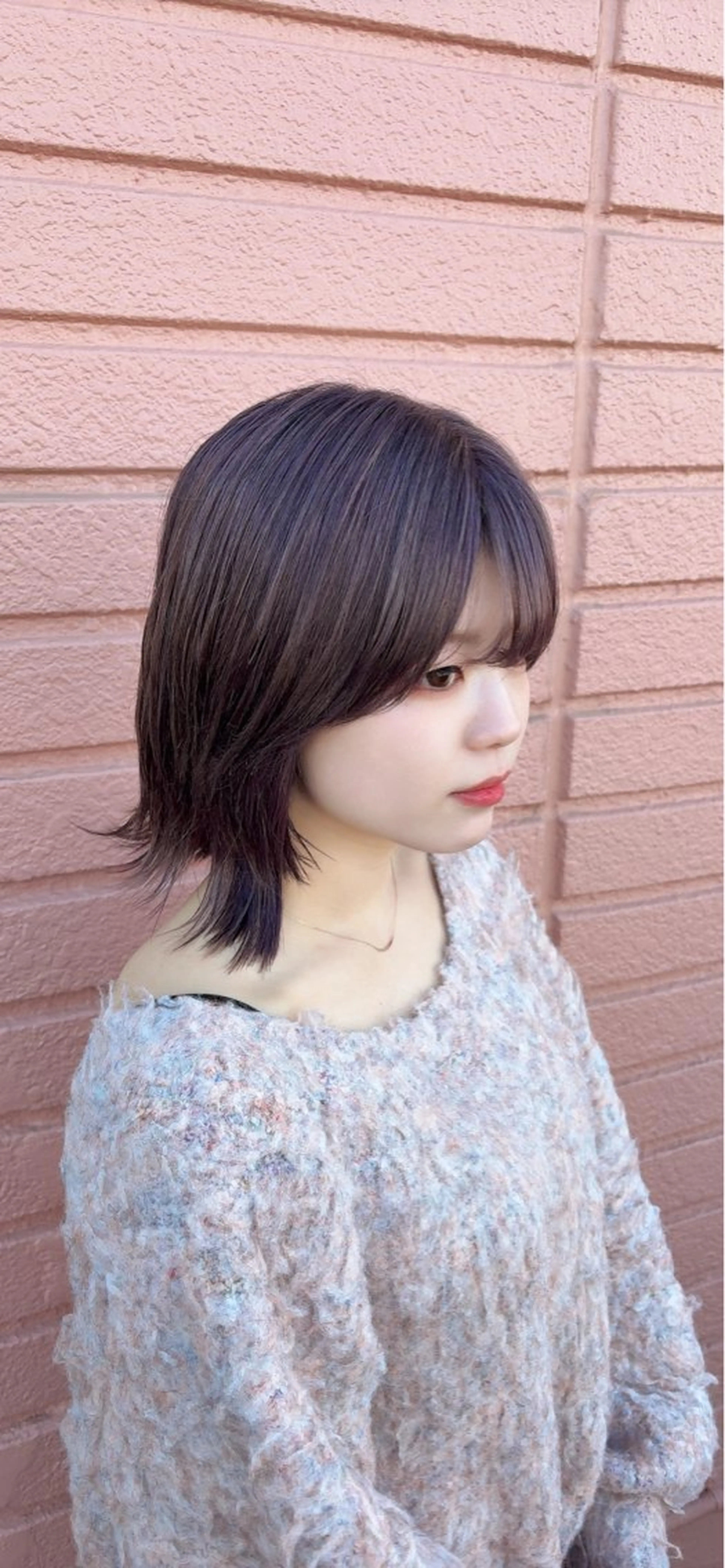 ミディアム sunquestみずほ台所属・韓国風ハイトーン ハヤタ💎のヘアスタイル