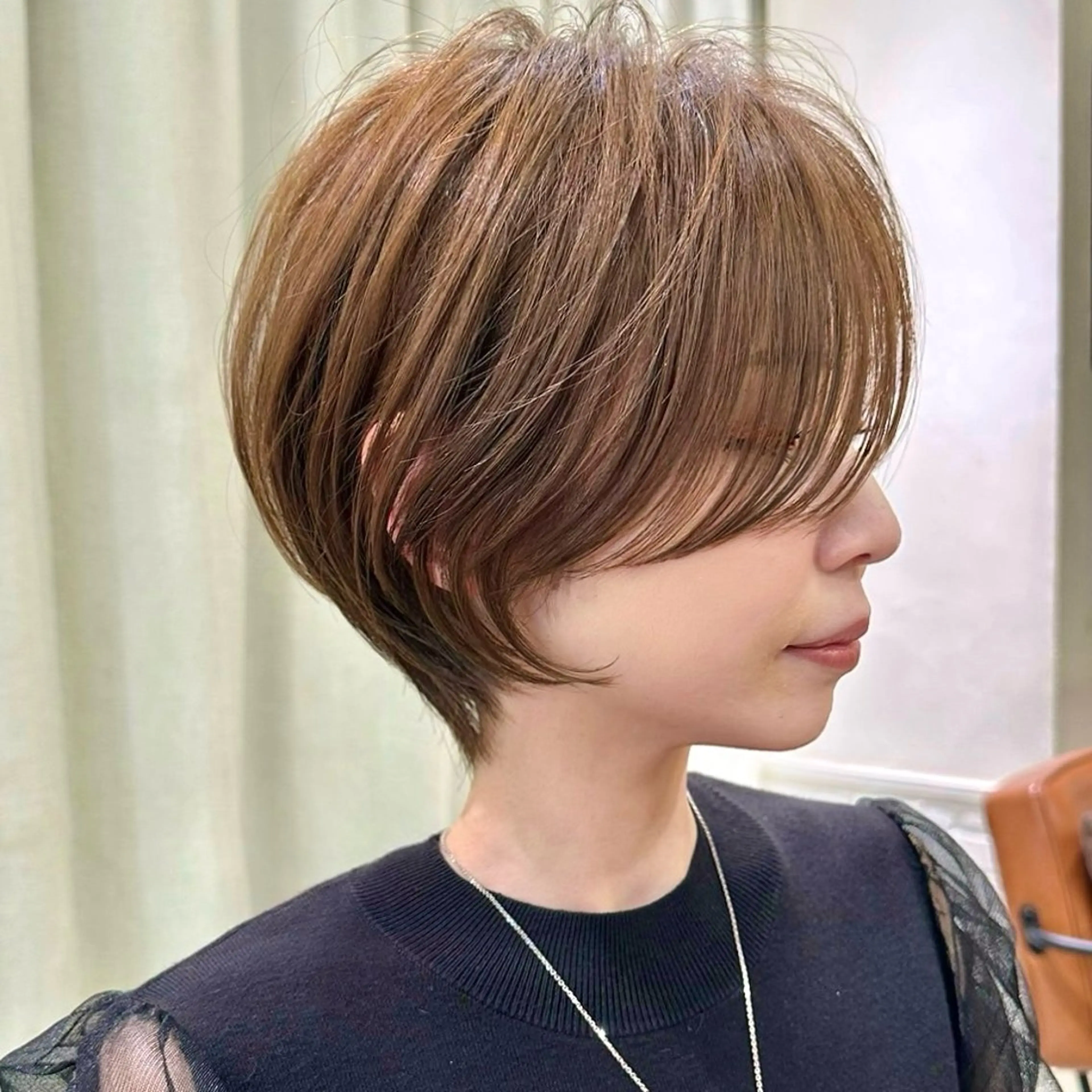 ショート ヘアカラー 大阪/似合わせ ショート/たかいのヘアスタイル