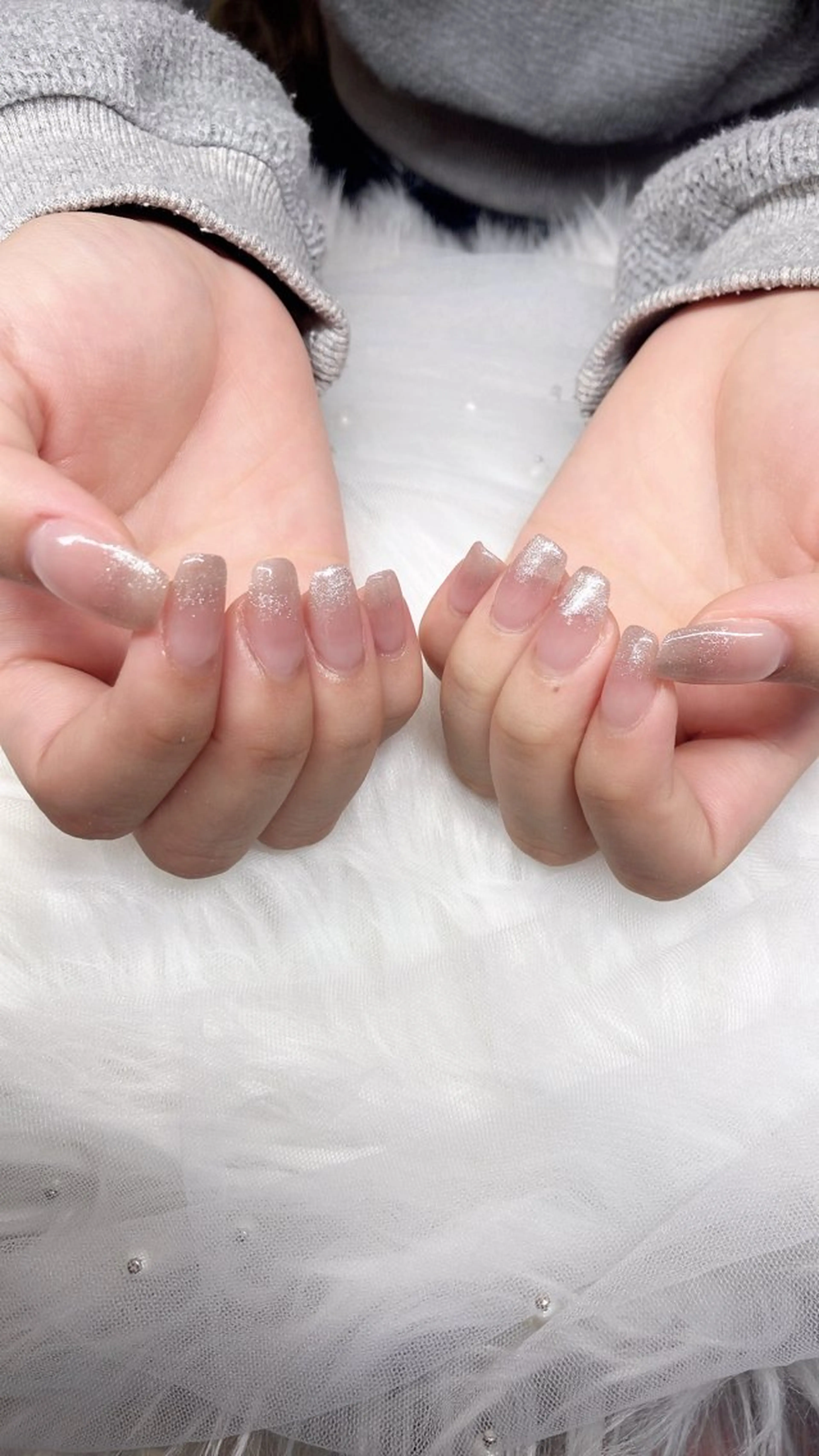 ネイル チークネイル マグネットネイル ワンカラーネイル Mariya nailのネイルデザイン