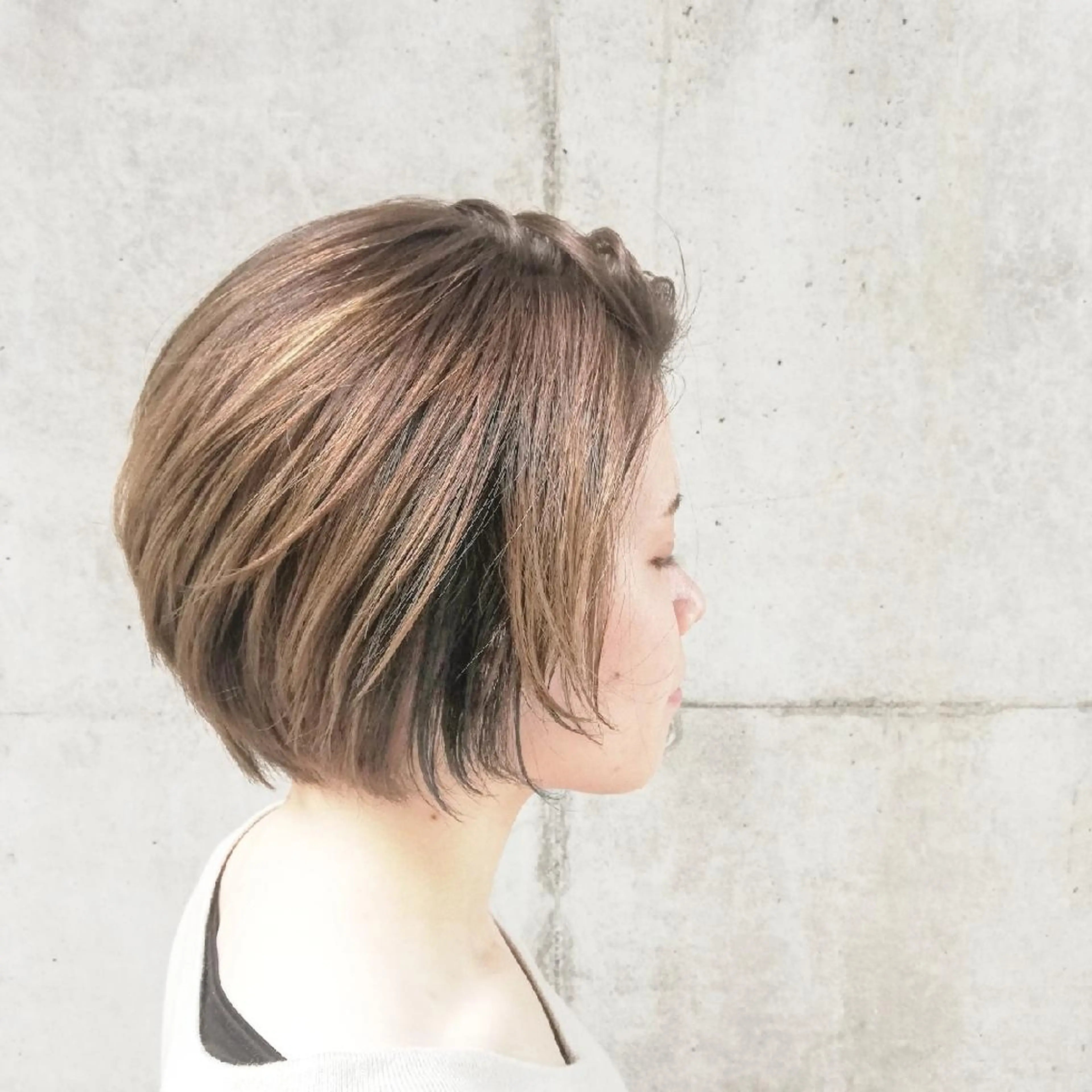 ショート ボブ 山下 翔のヘアスタイル