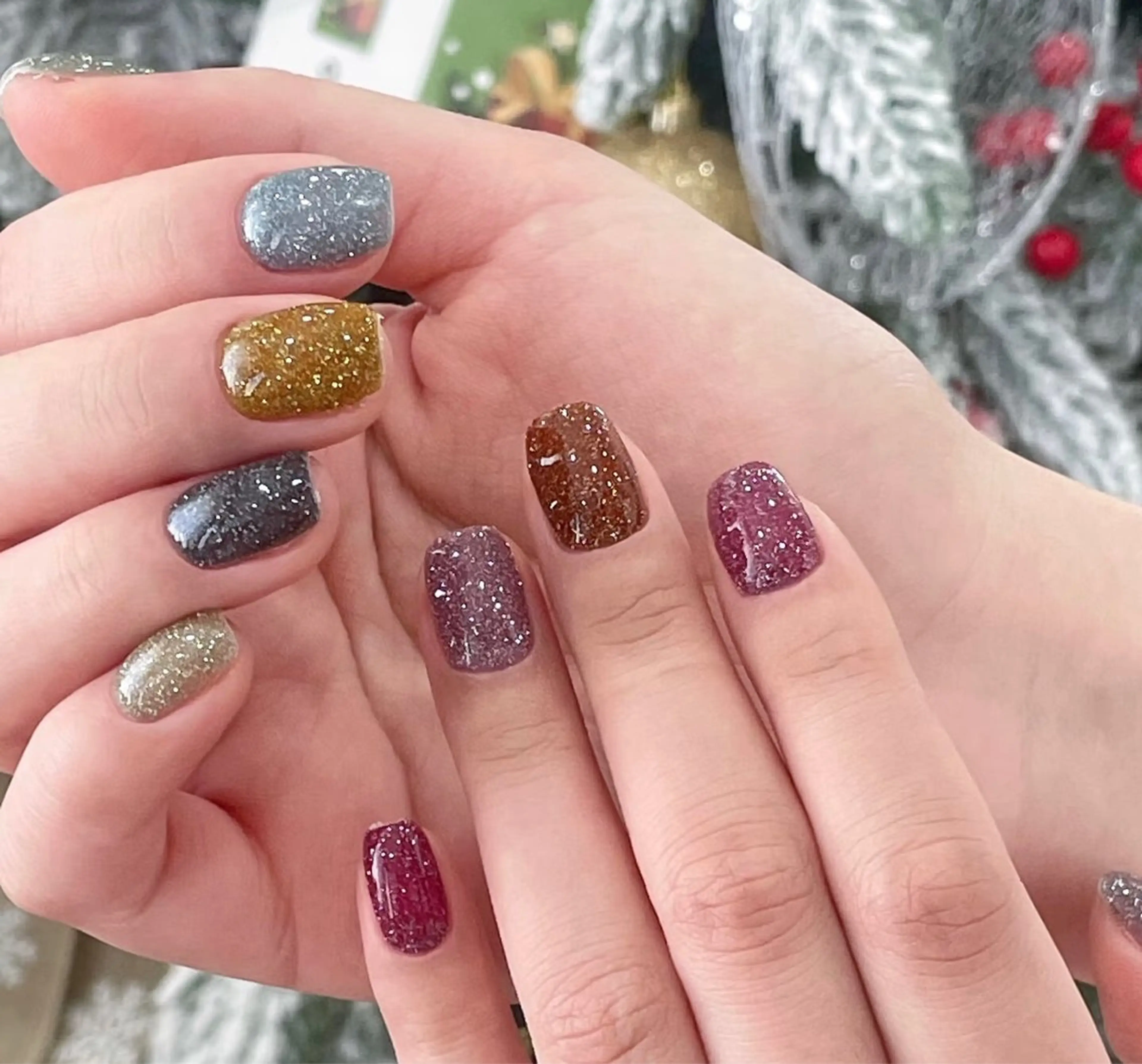 ネイル キラキラネイル ハンドネイル Fancy nail salonのネイルデザイン