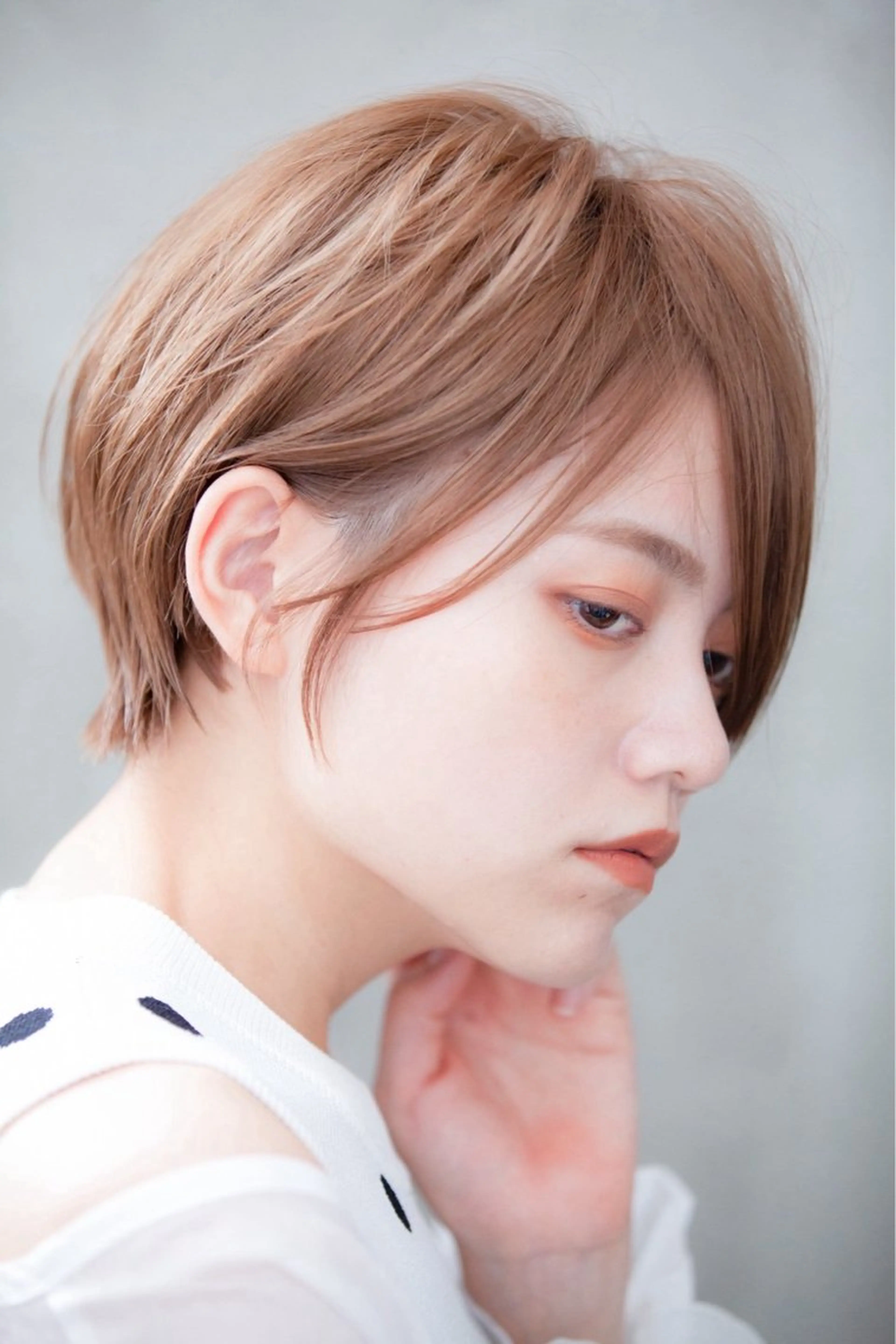 ショート ショートヘア サイトウ ユリコのヘアスタイル