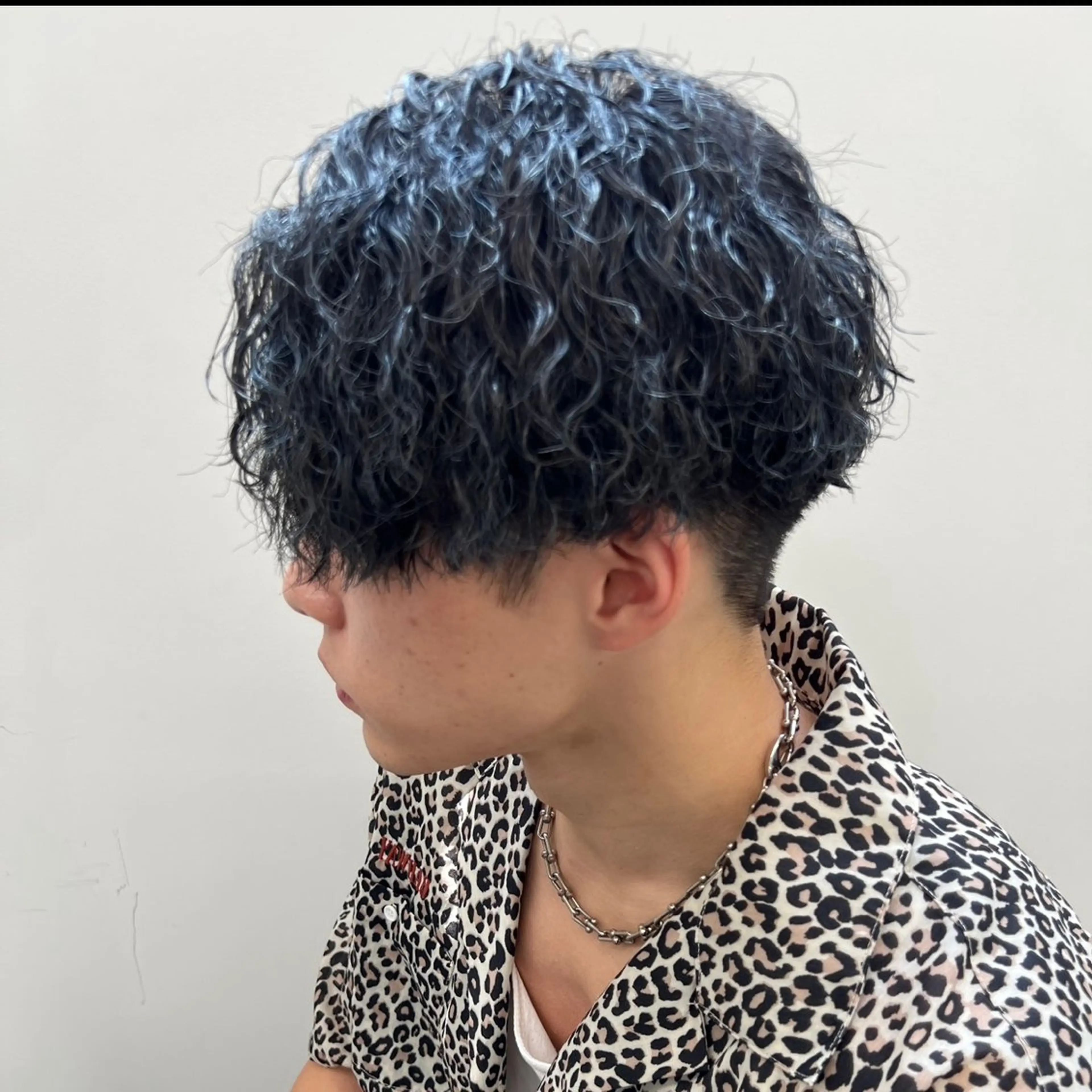 ショート パーマ メンズ カット ヘアカラー パーマ パーマ職人 Mizukiのヘアスタイル