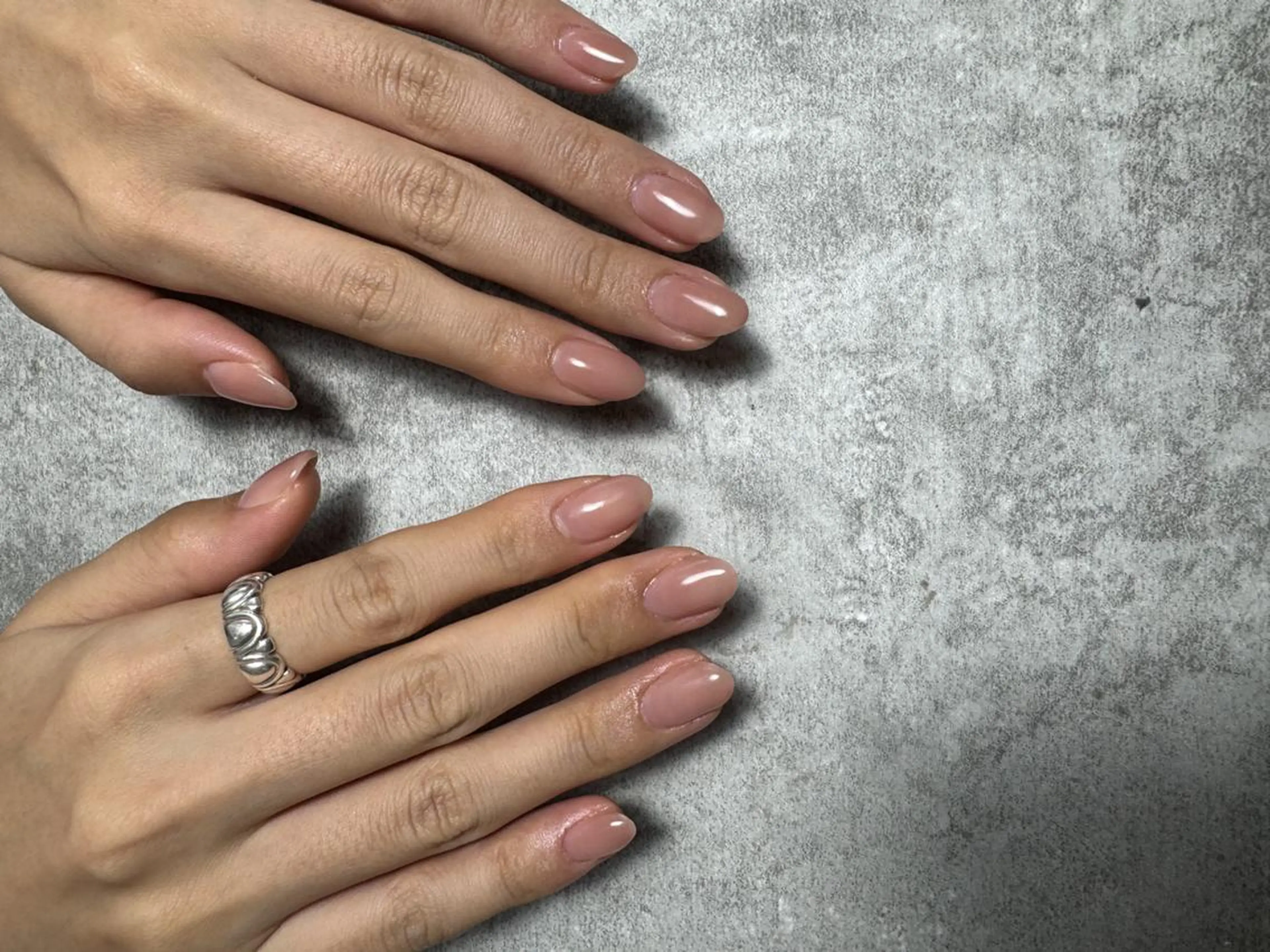 ネイル オフィスネイル シンプルネイル ハンドネイル SANA🩵 ネイリストのネイルデザイン