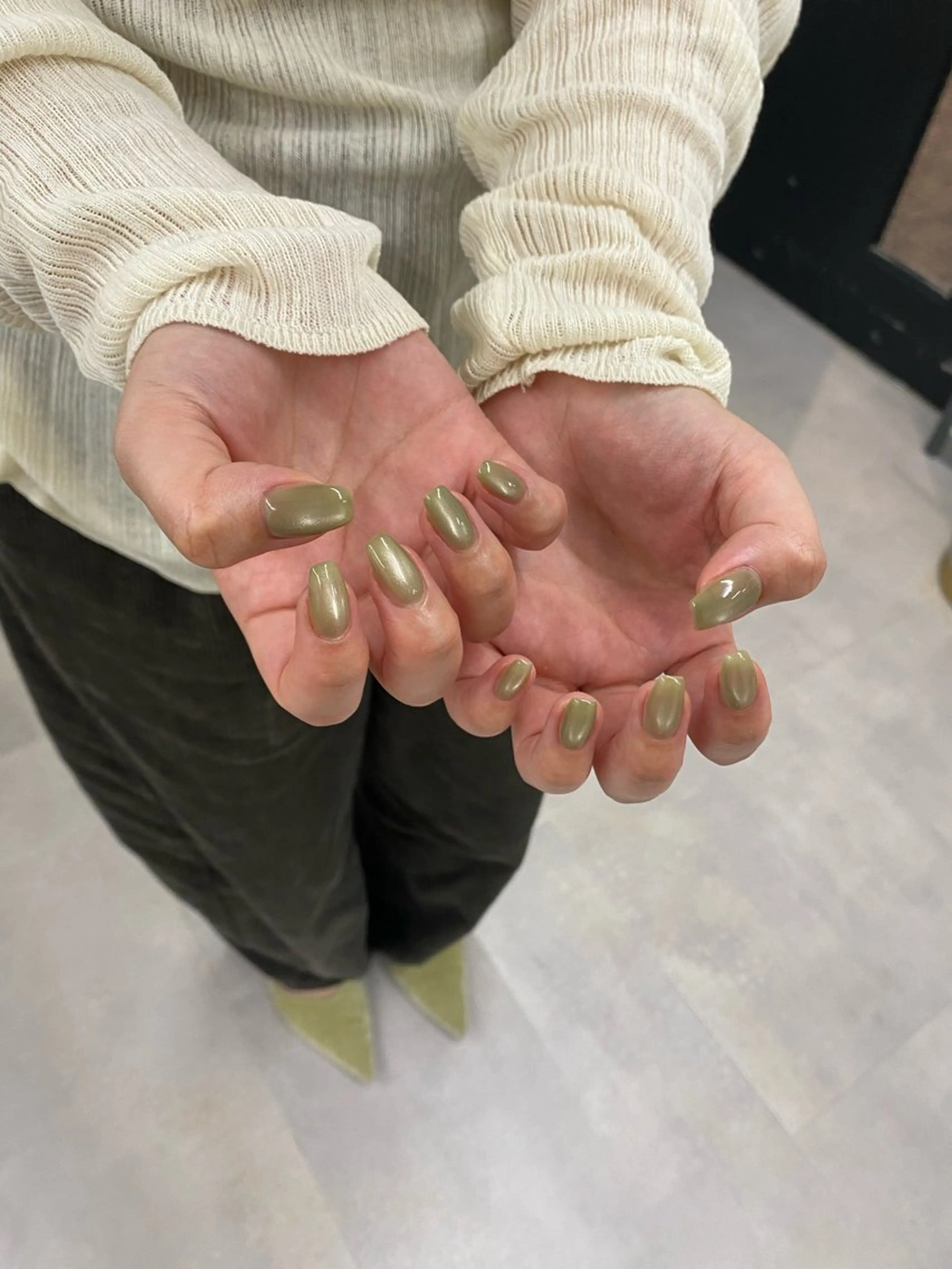 ネイル ハンドネイル ニュアンス / 鉱物 natsukiのネイルデザイン