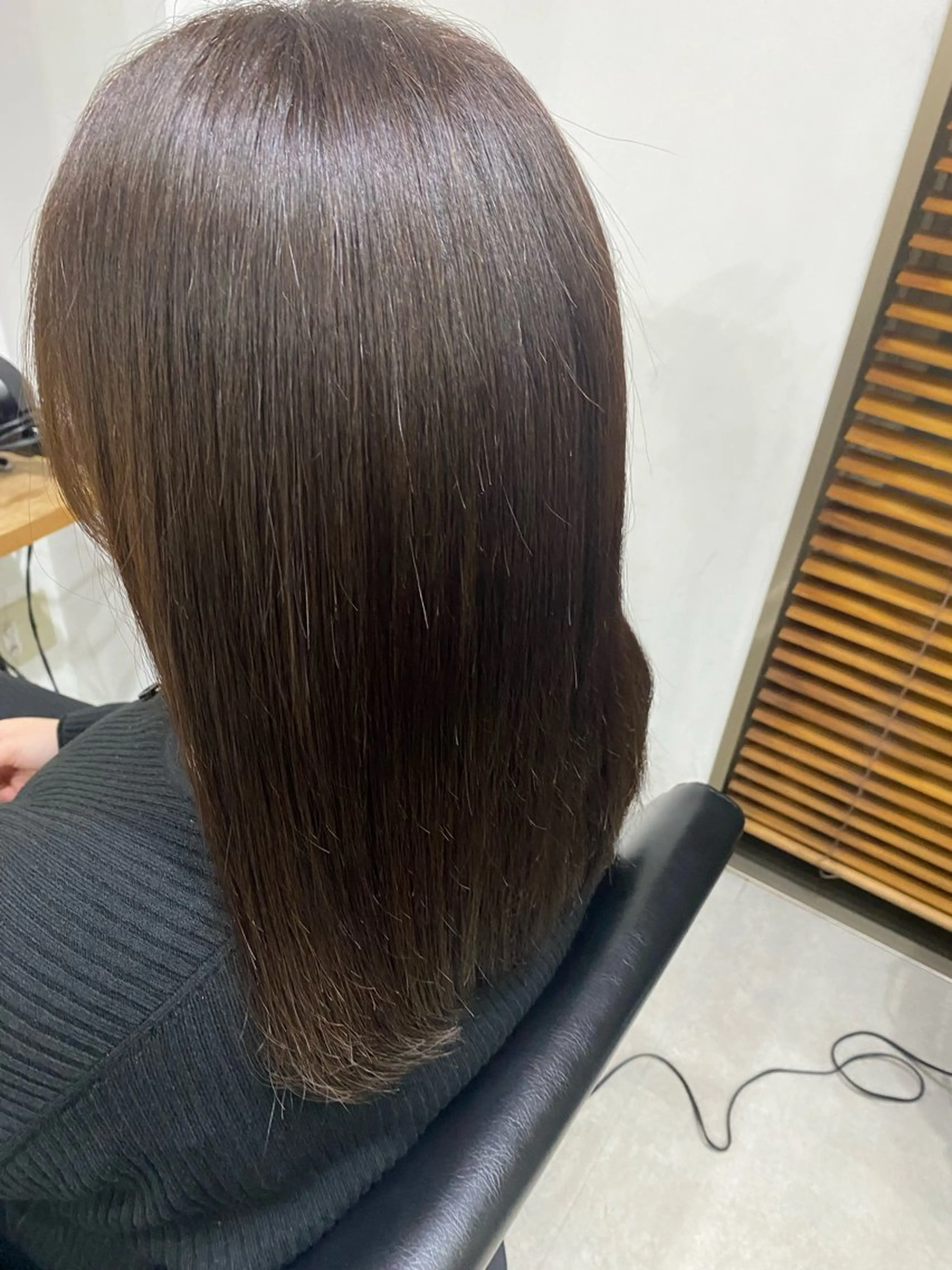 ミディアム カラー 銀座⚜️【脱白髪染め 美髪矯正】トグチのヘアスタイル