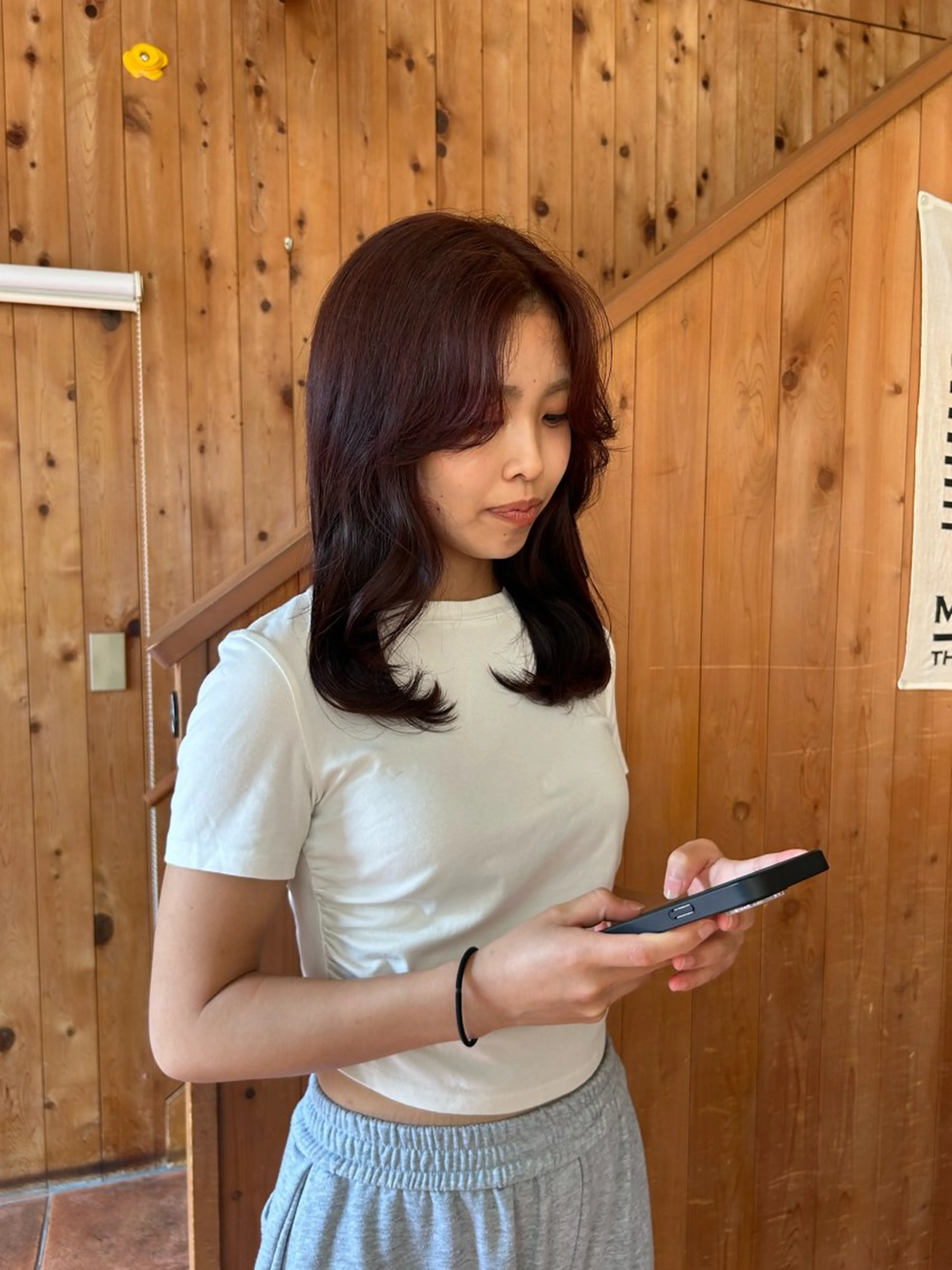 カラー ヘアカラー 小倉 瑳莉のヘアスタイル