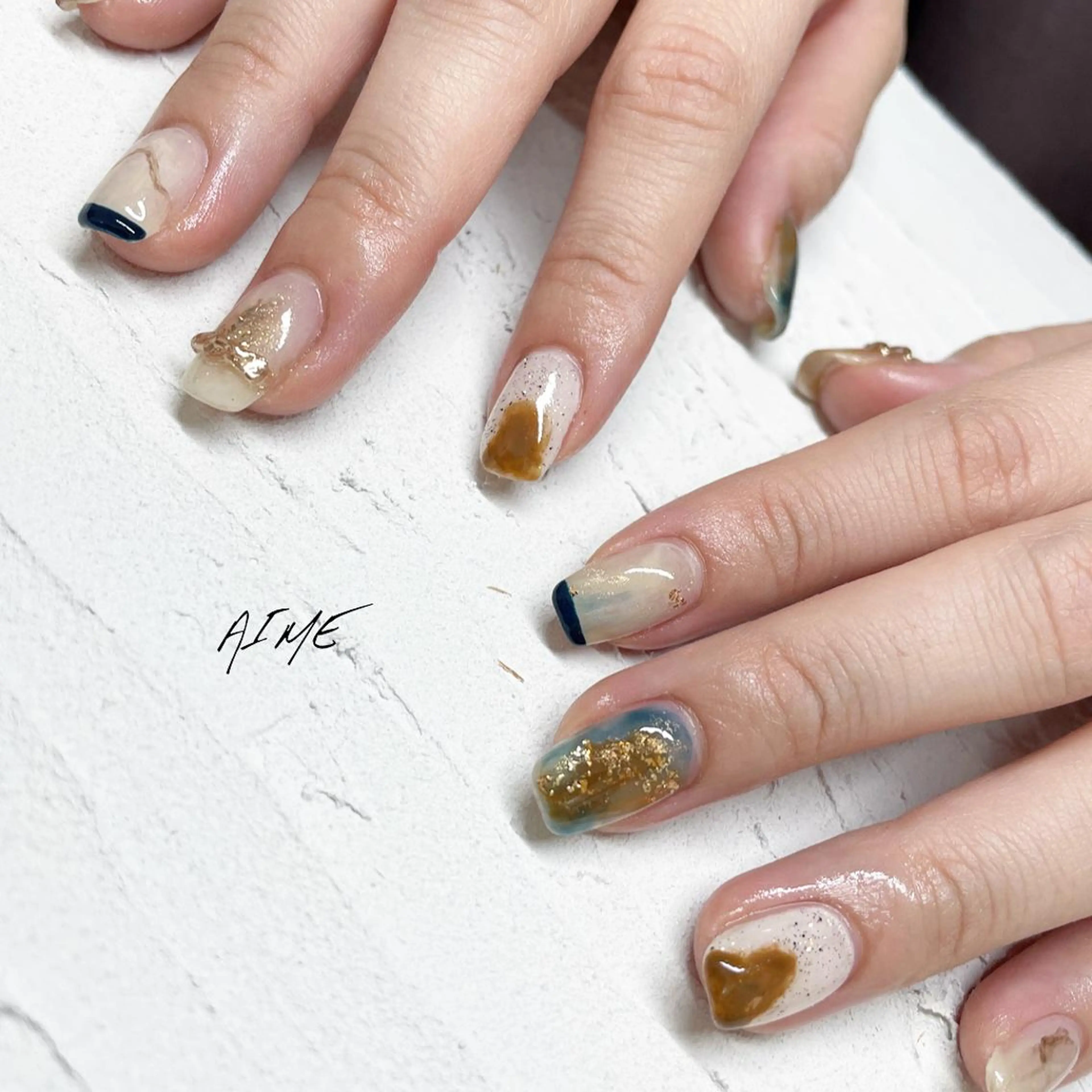 ネイル ハンドネイル AIME （momo）のネイルデザイン