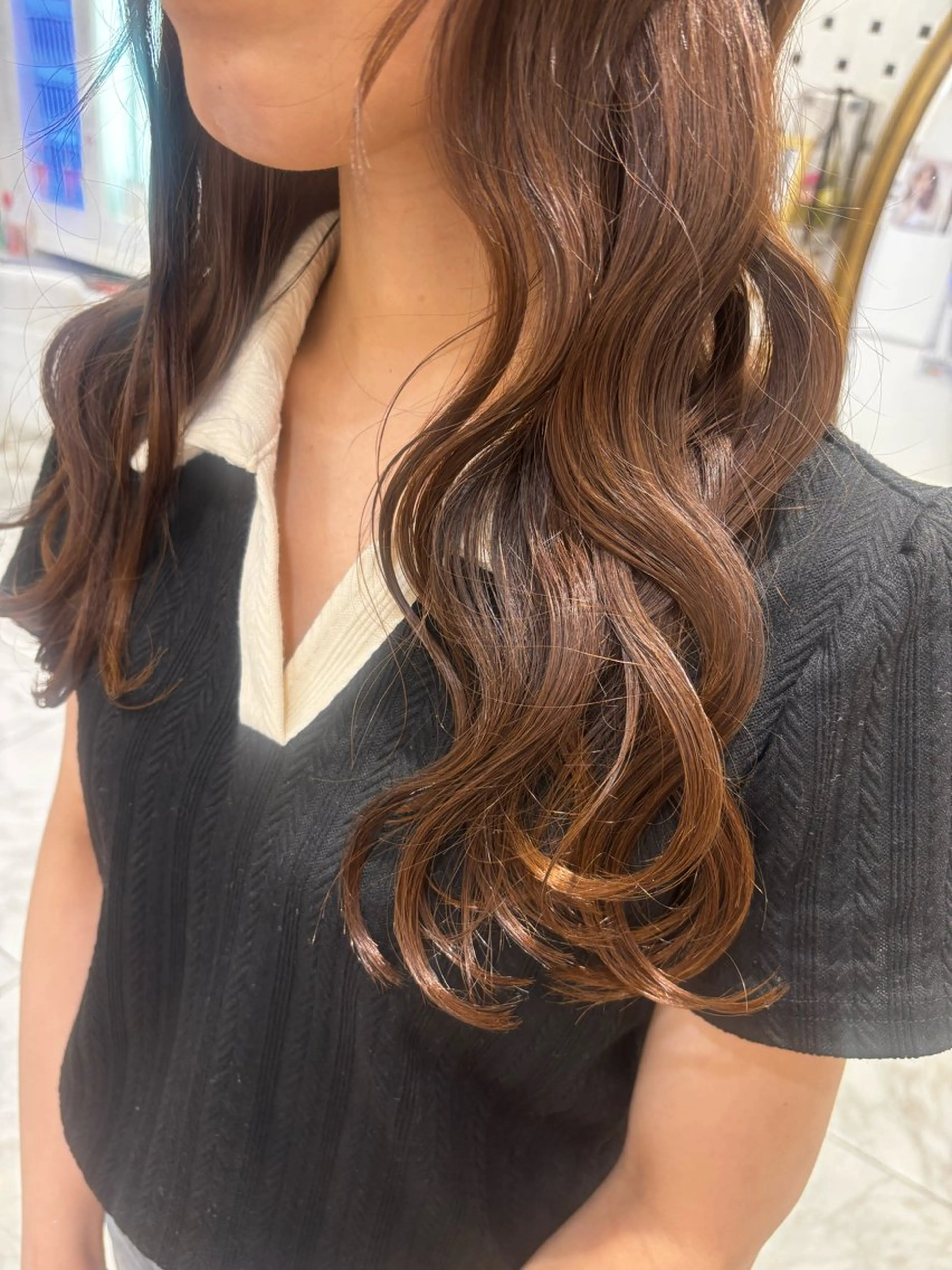 ヘアアレンジ ヘアセット 🌷似合わせパーマ /銀座🌷いでいあやのヘアスタイル