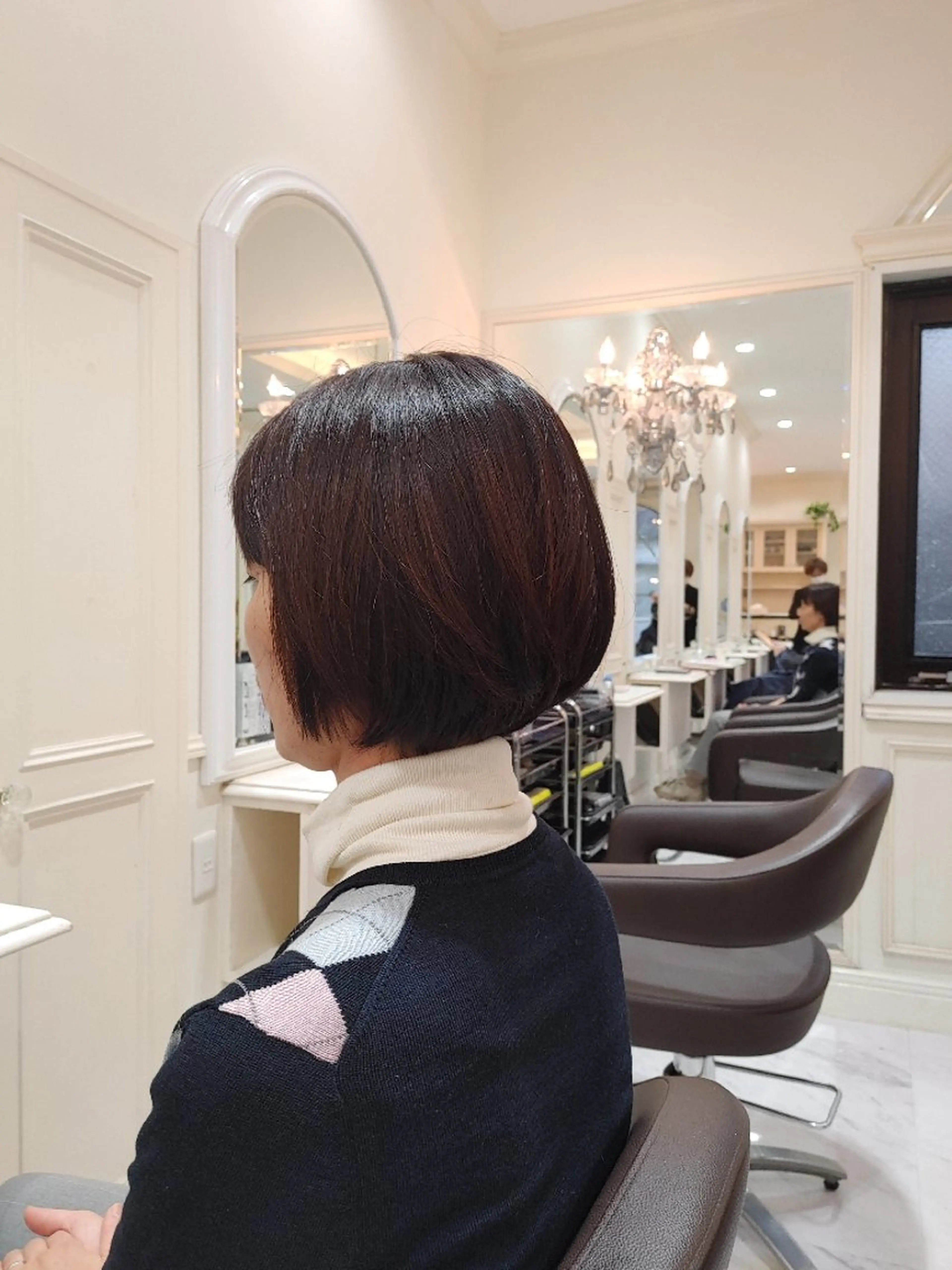 ショート カラー トリートメント 中村 裕昭のヘアスタイル