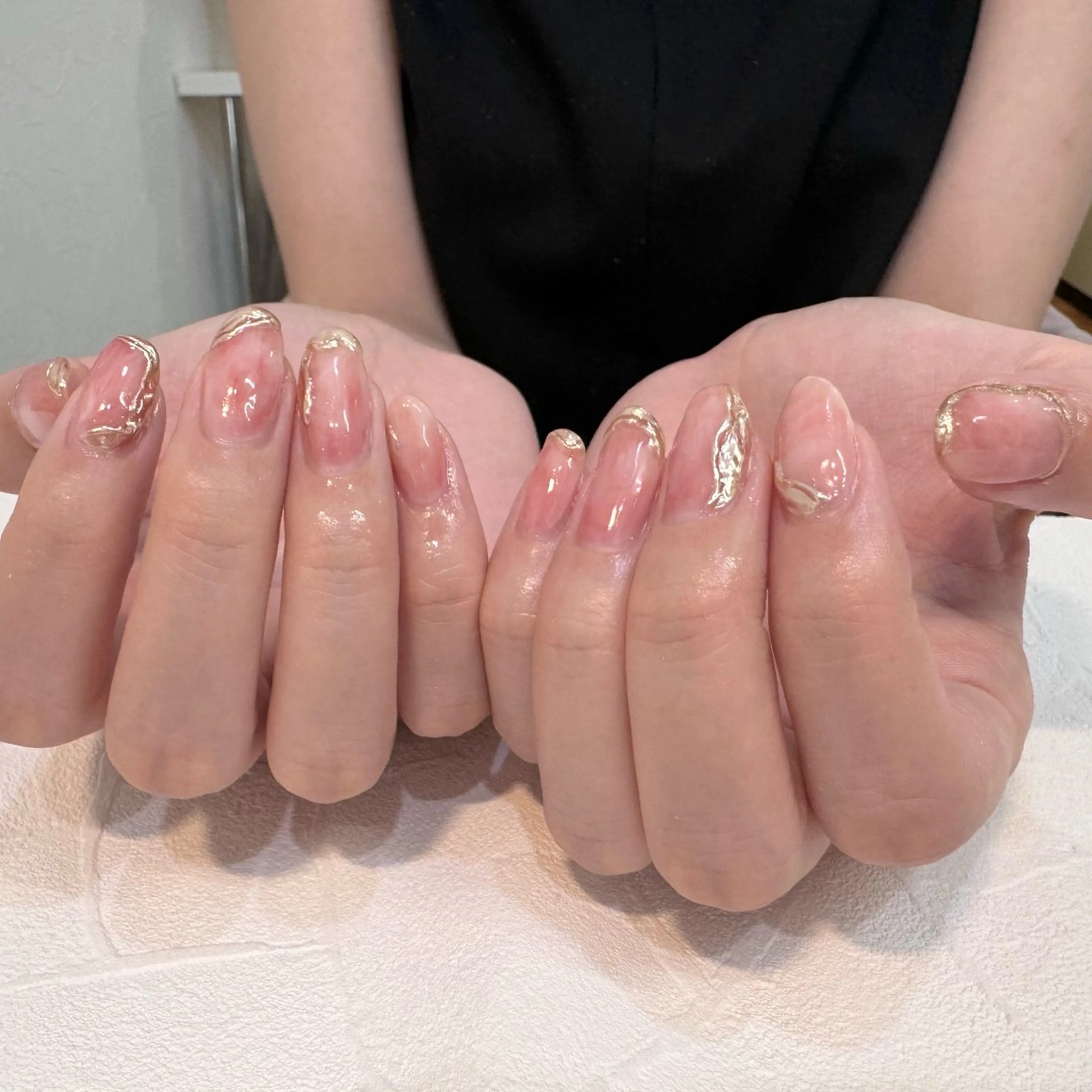 ネイル RIEKO🍒 ワンホン♡推しネイルのネイルデザイン