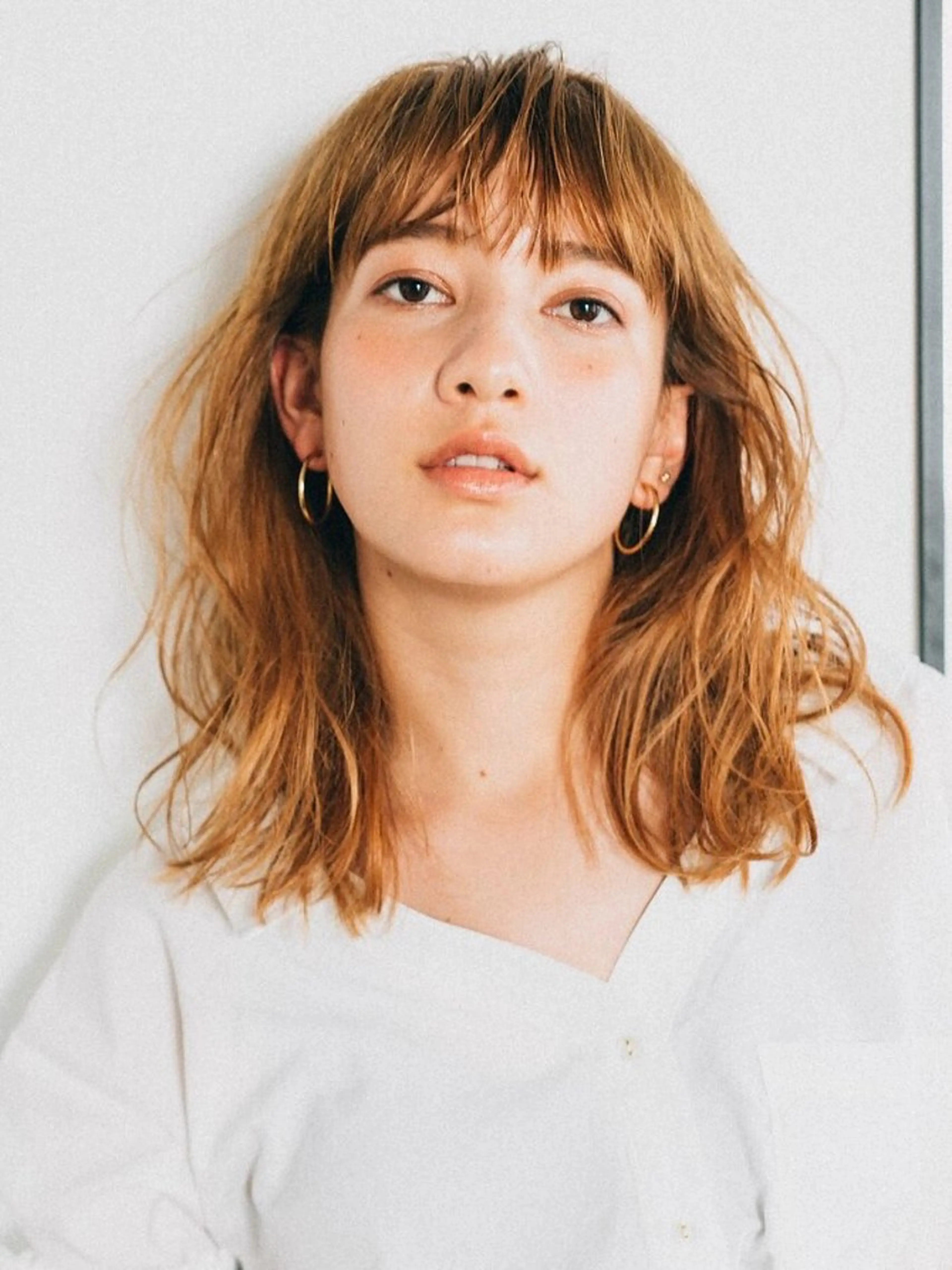 セミロング 【最大57%OFF】 髪質改善/レイヤーのヘアスタイル