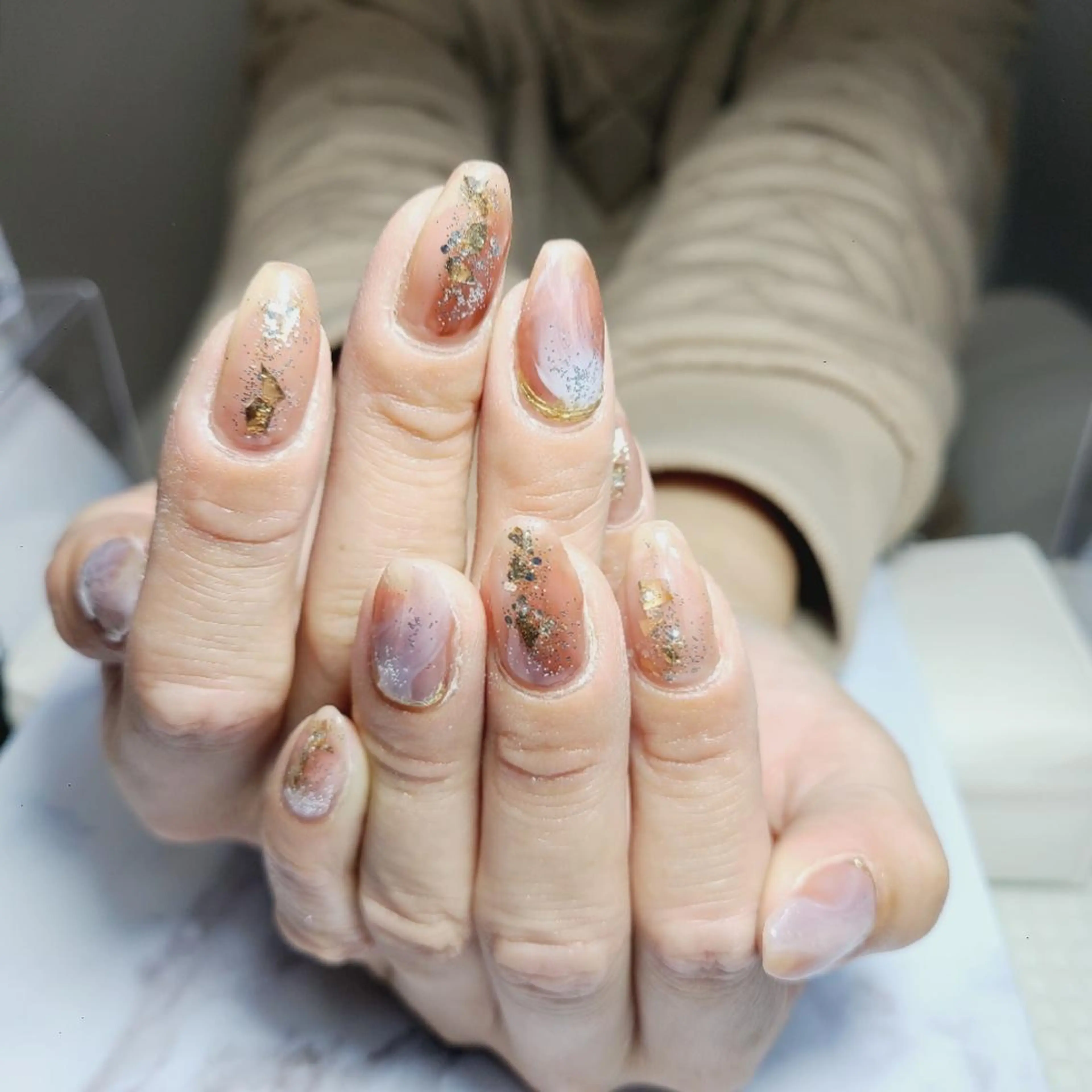 カラー ネイル ニュアンスネイル LDK Nail Salonのネイルデザイン