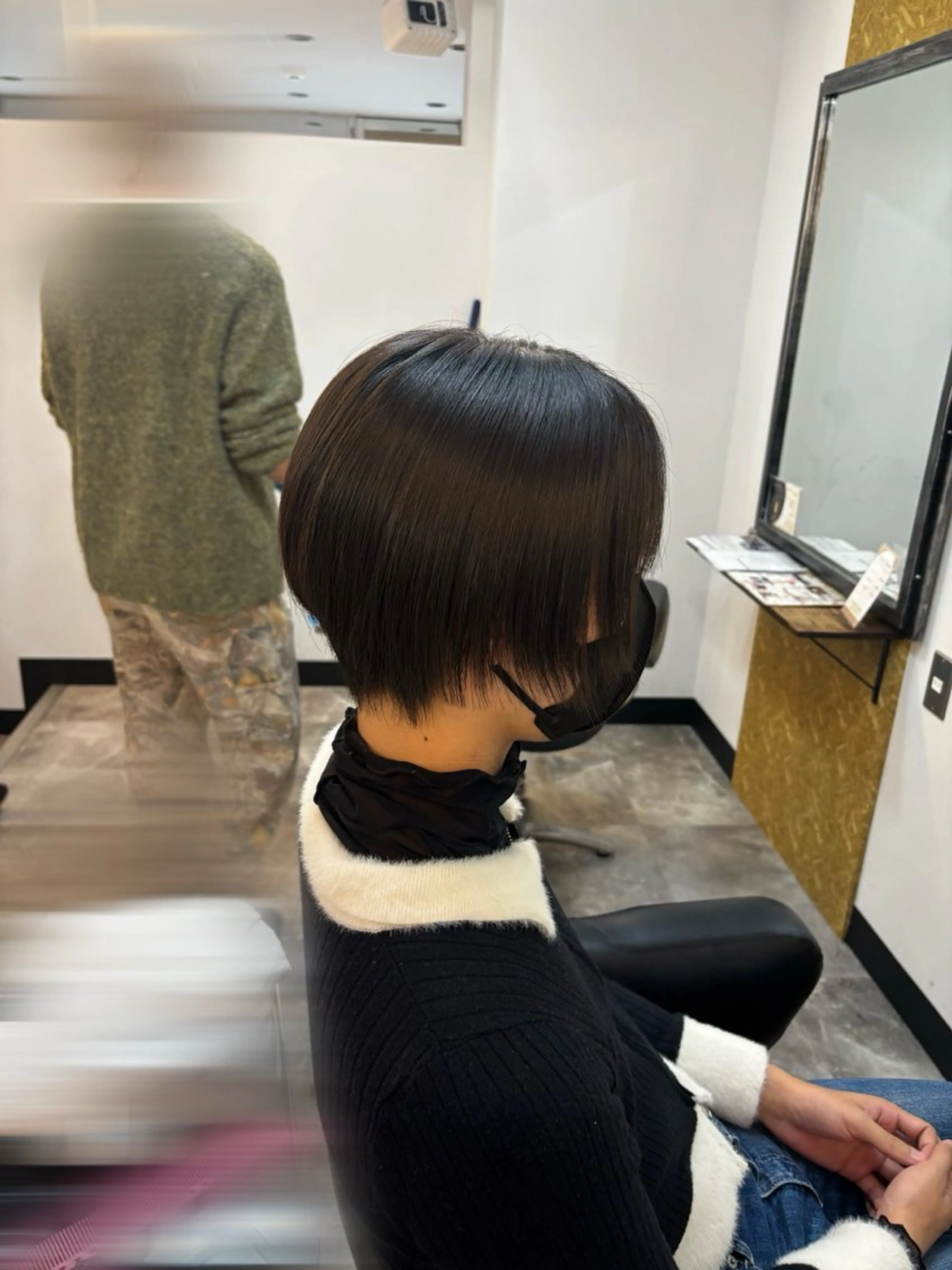 ショート カットモデル無料 🌙 松本のヘアスタイル