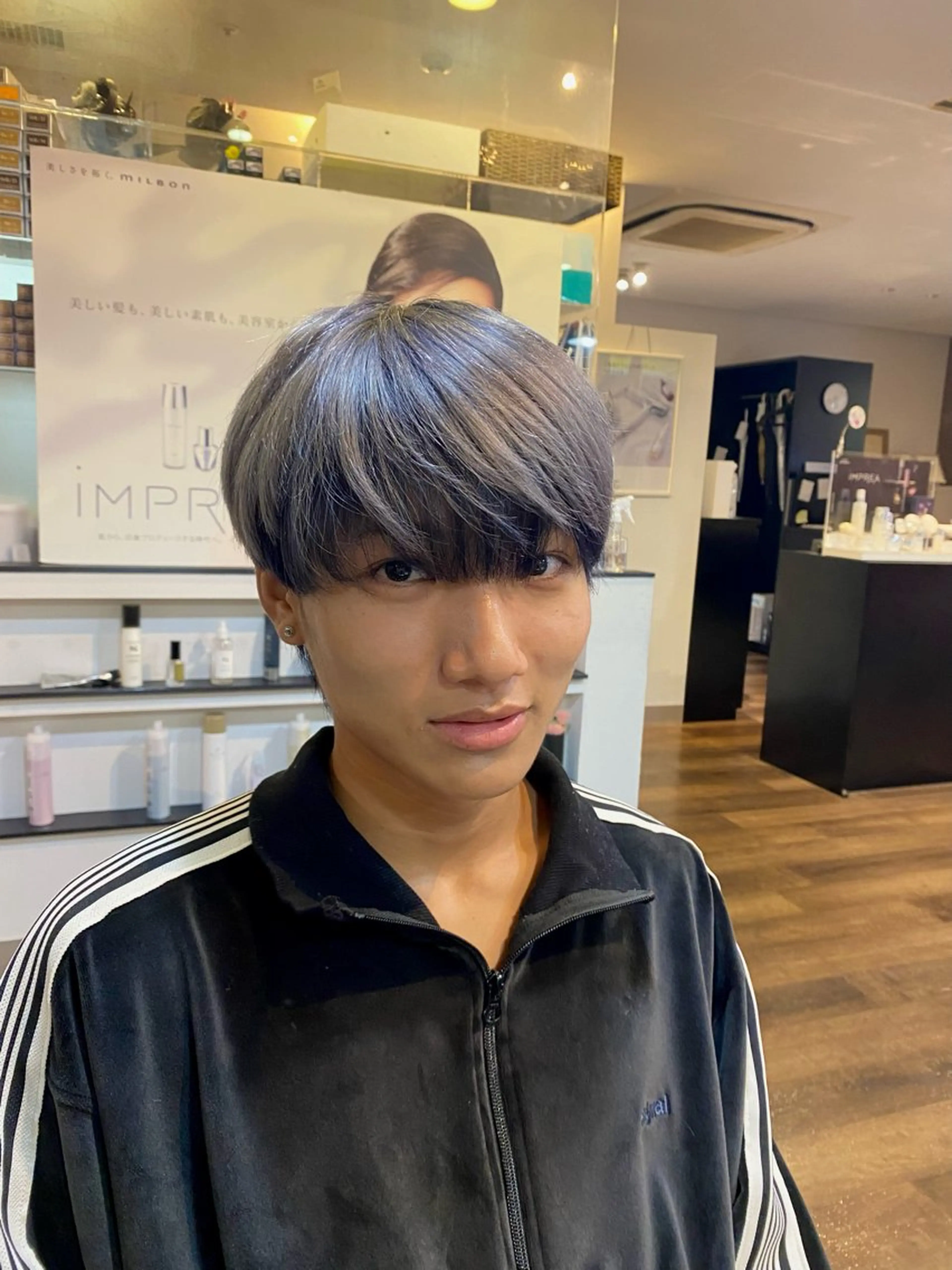 カラー メンズ メンズインナーカラー インナーカラー カット ヘアカラー STYLE エキシティ店所属・【似合わせパーマ】 STYLE 杉原　魁のヘアスタイル