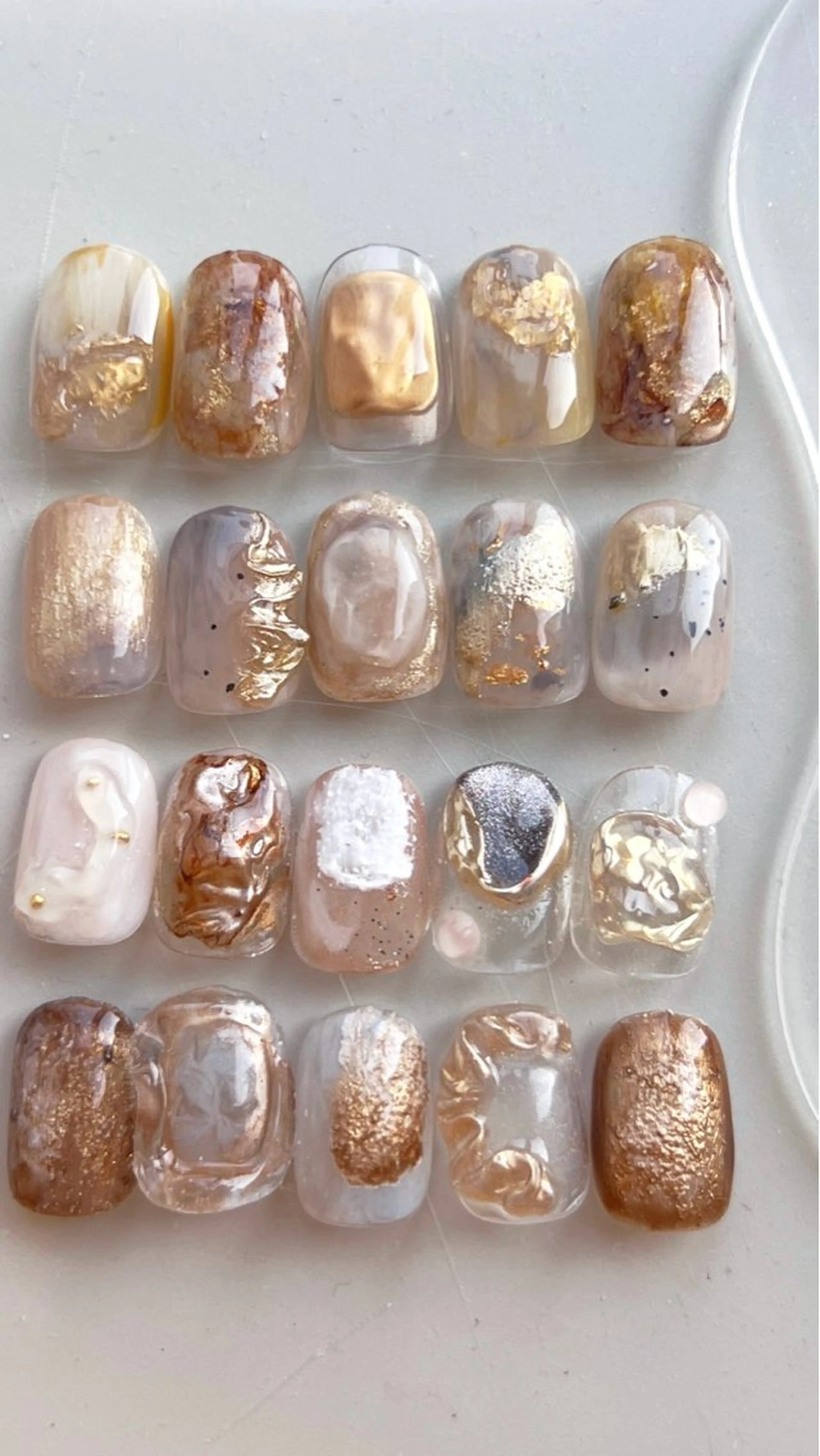 ネイル ハンドネイル 深田 美雪のネイルデザイン