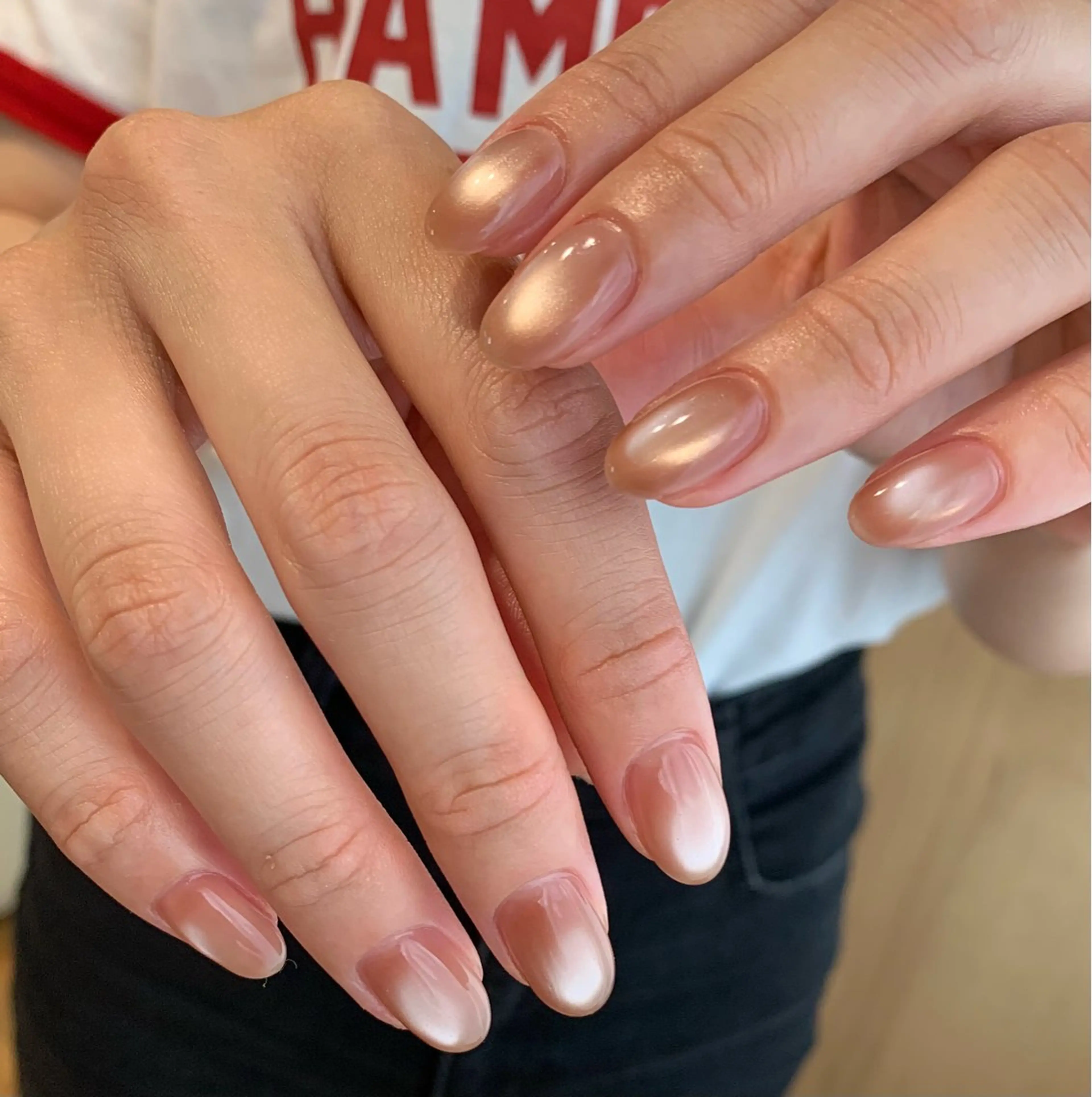 ネイル フラッシュネイル マグネットネイル オフィスネイル ショートネイル シンプルネイル ハンドネイル sufu. nail YUKIのネイルデザイン